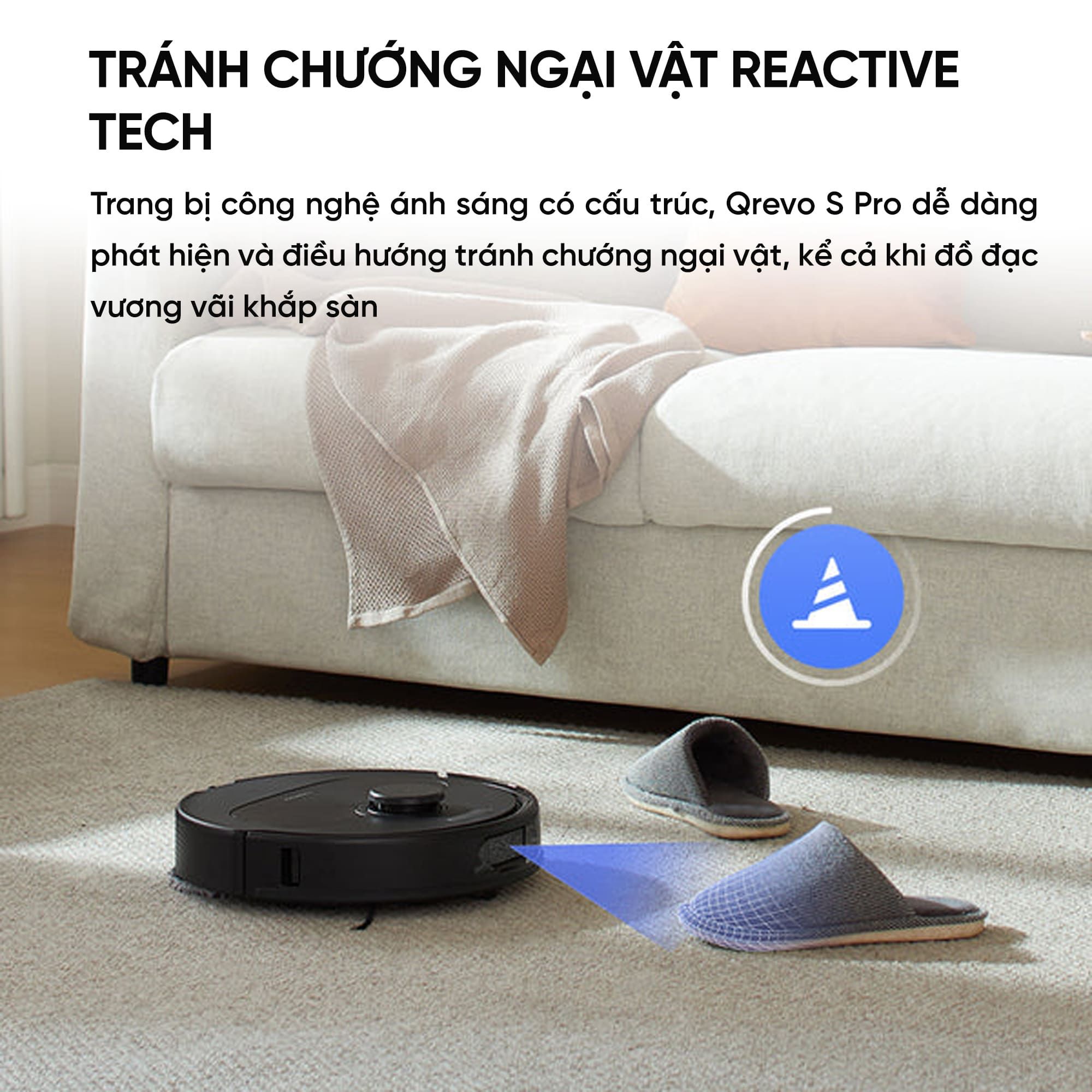 Robot hút bụi Roborock Qrevo S Pro 2026 - Quốc Tế