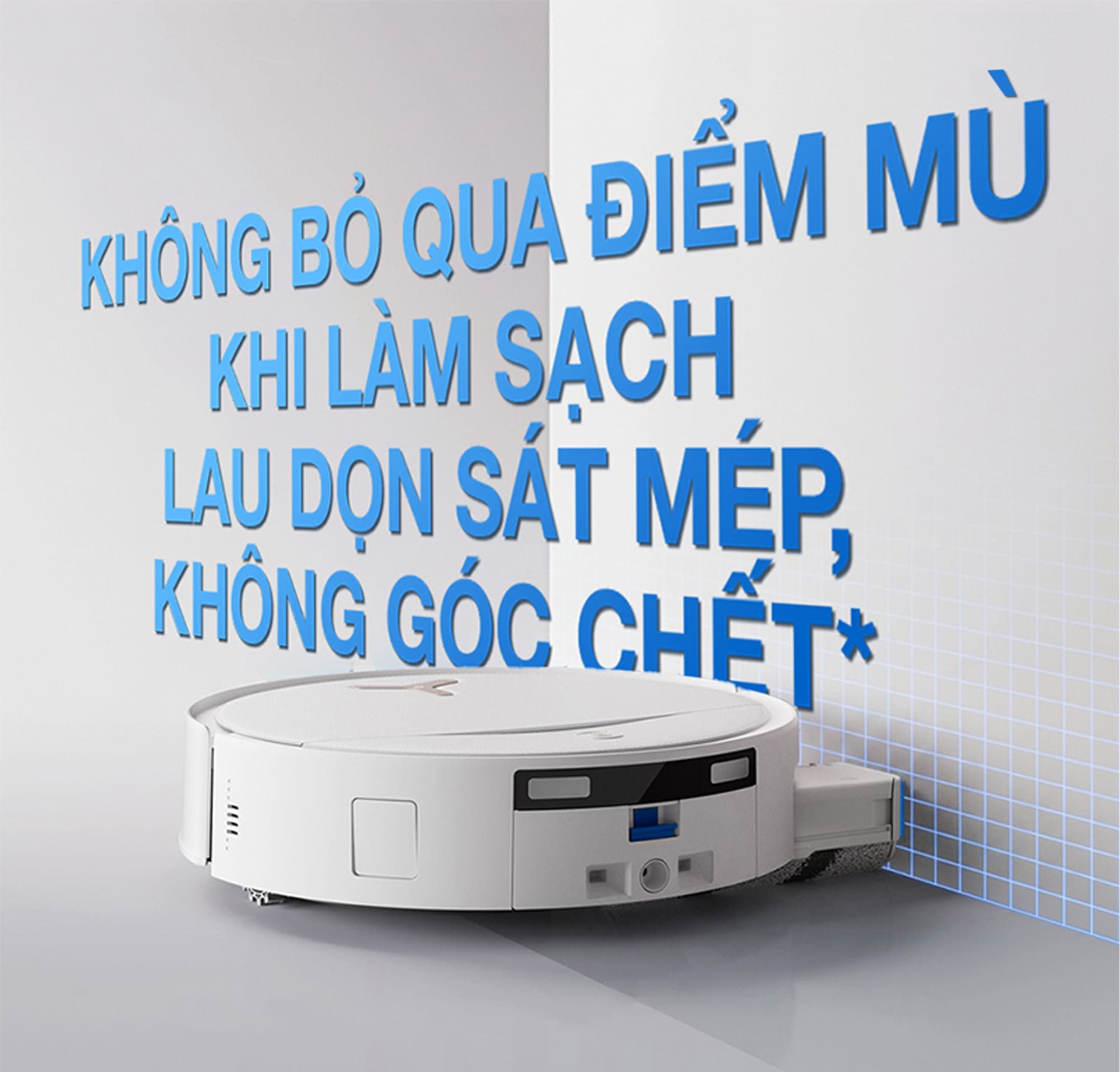 Robot hút bụi lau nhà Ecovacs Deebot T80S Omni Bản Quốc Tế