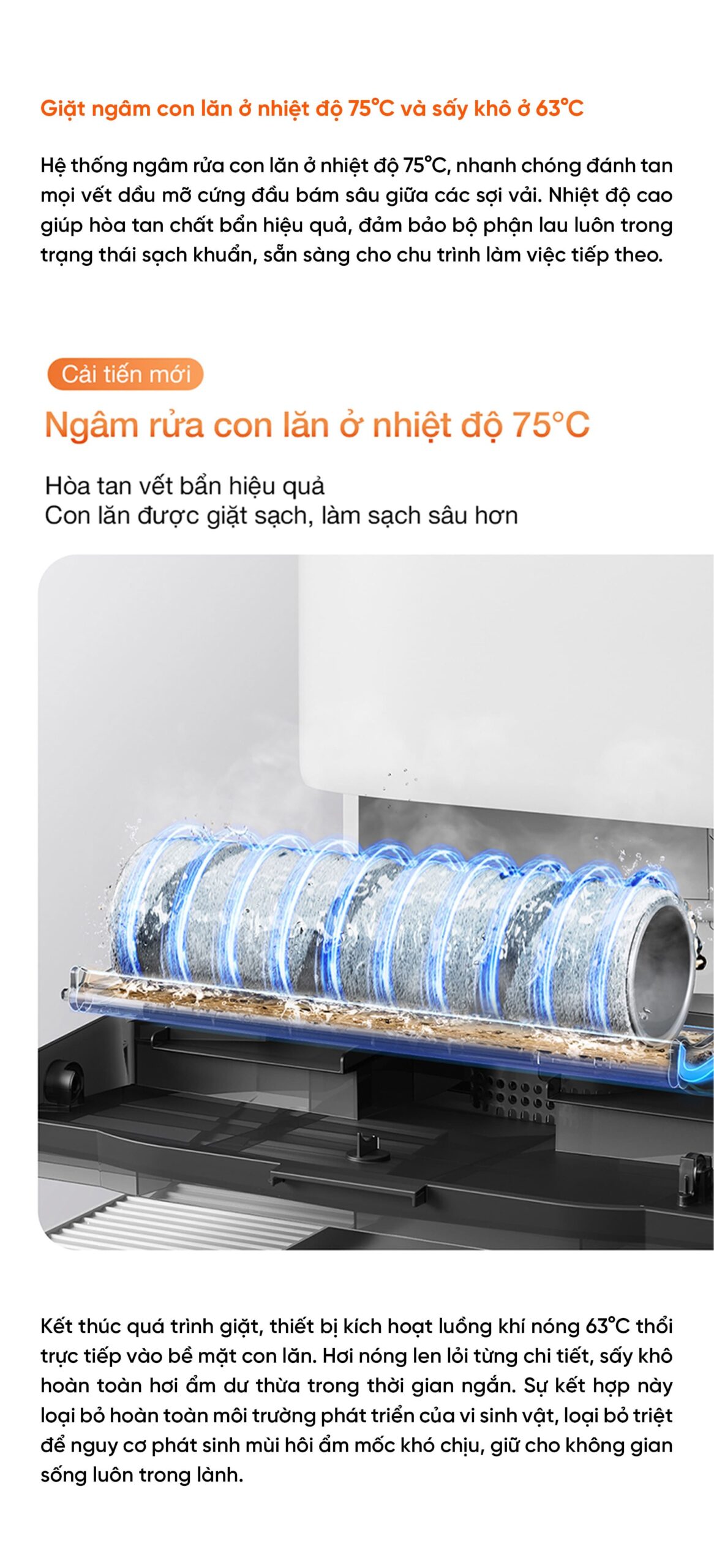 Robot hút bụi lau nhà Ecovacs Deebot T80S Omni Bản Quốc Tế