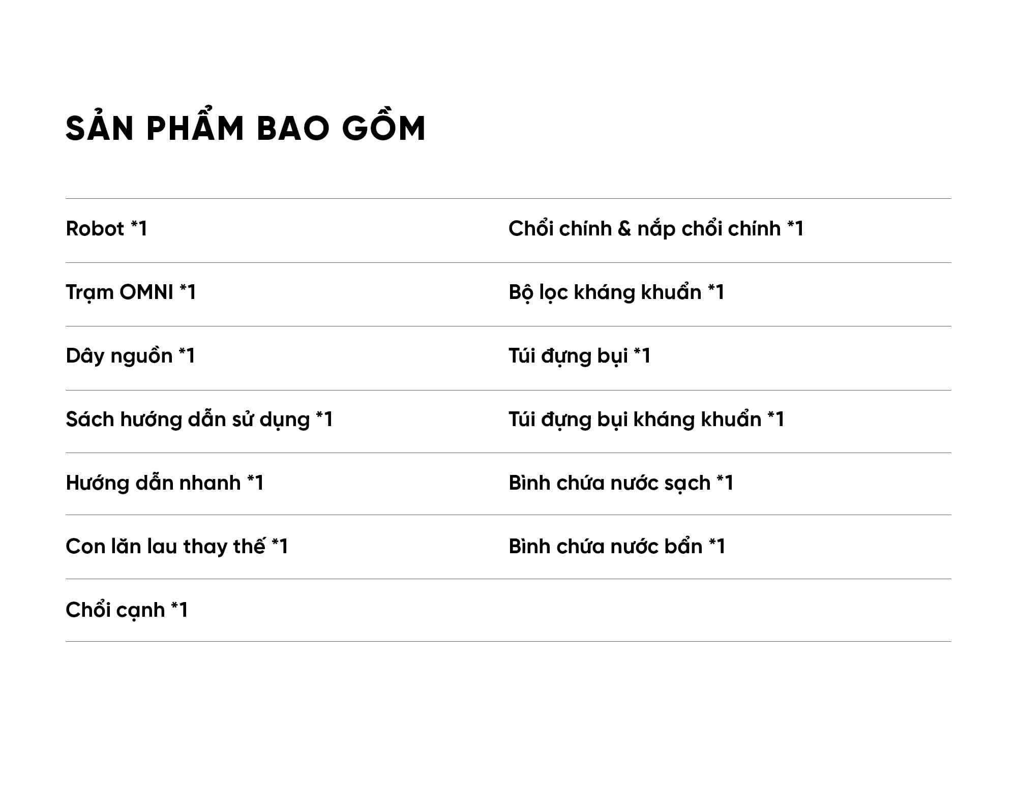 Robot hút bụi lau nhà Ecovacs Deebot T80S Omni Bản Quốc Tế