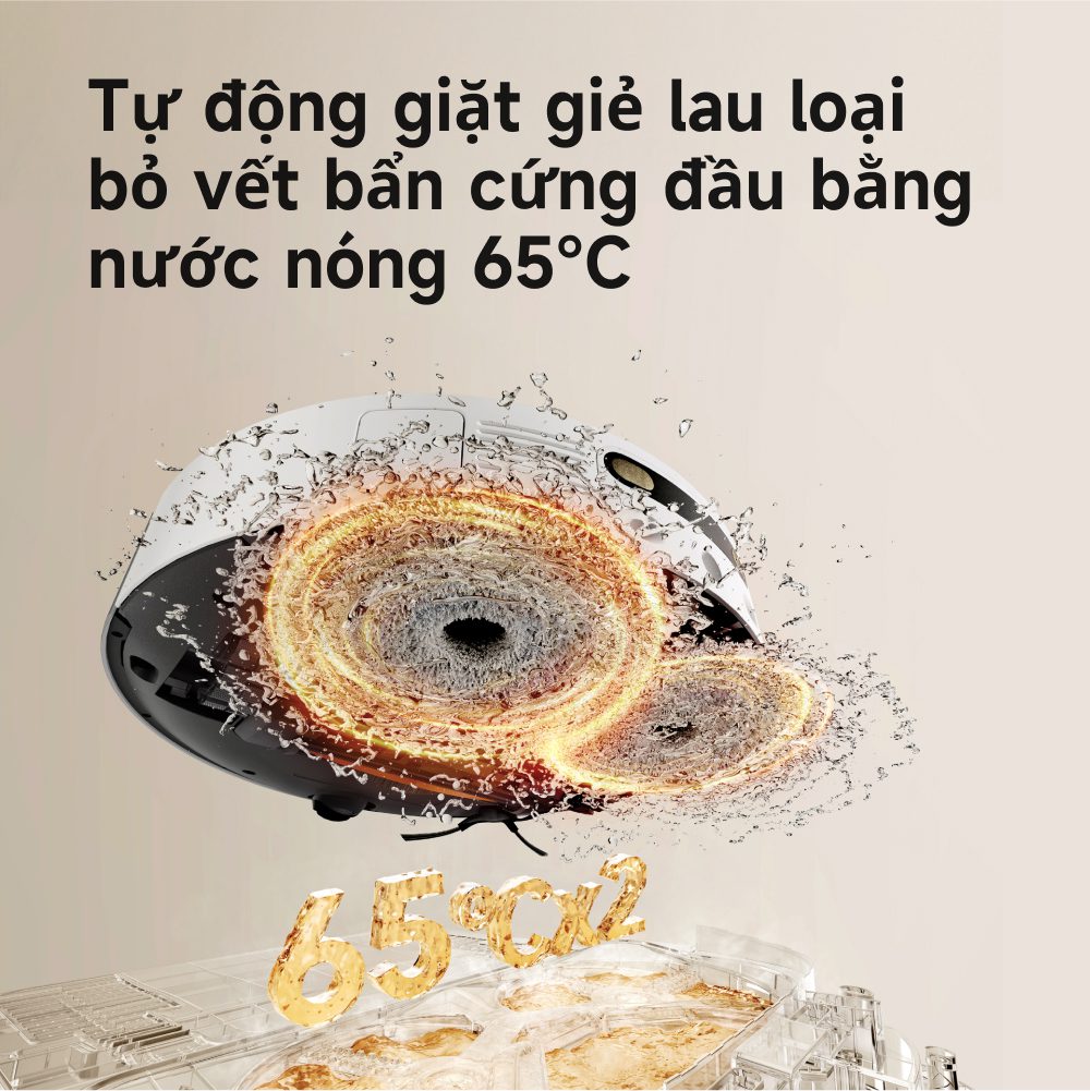 Giặt lại giẻ lau