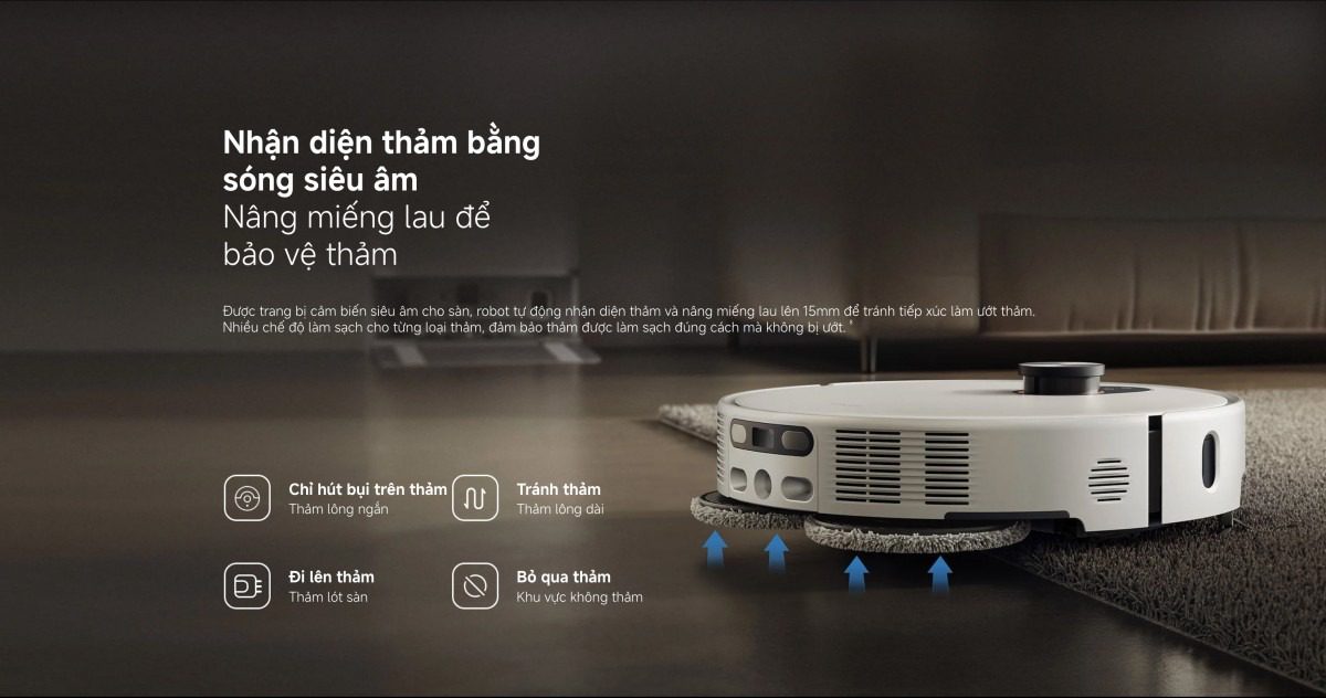 Robot hút bụi Xiaomi Robot Vacuum 5 Pro