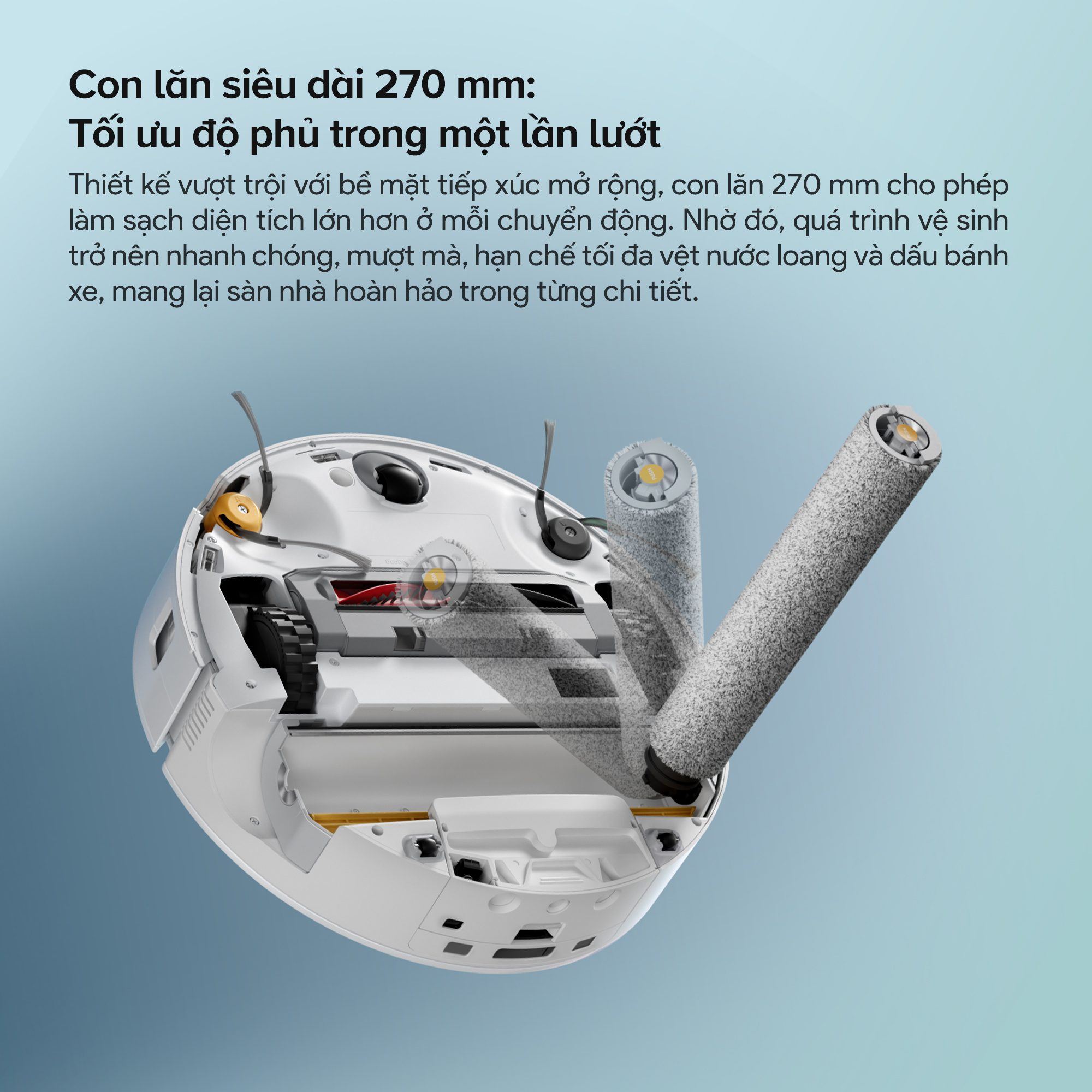 Robot hút bụi lau nhà Roborock Qrevo Curv 2 Flow【Nhắn tin giảm giá thêm】