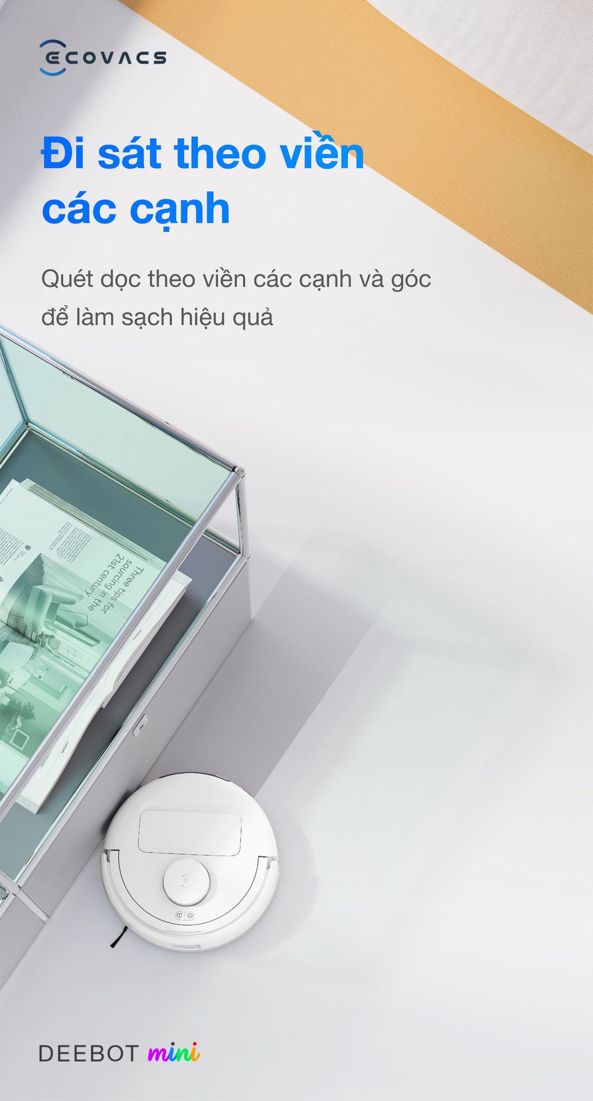 Robot hút bụi Ecovacs Mini【Nhắn tin giảm giá thêm】