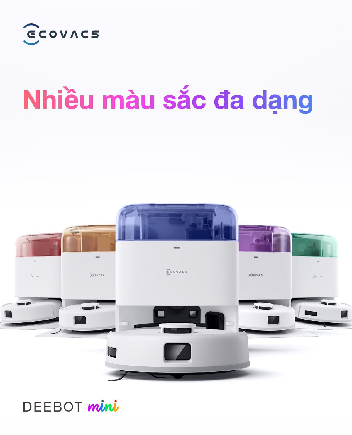 Robot hút bụi Ecovacs Mini【Nhắn tin giảm giá thêm】