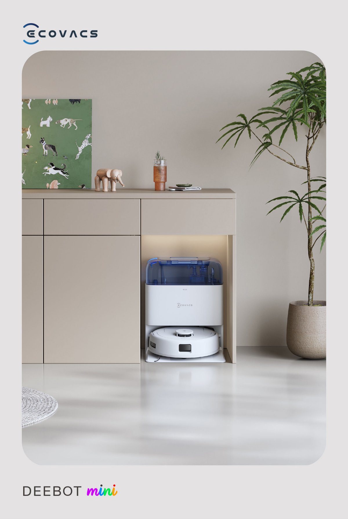 Robot hút bụi Ecovacs Mini【Nhắn tin giảm giá thêm】