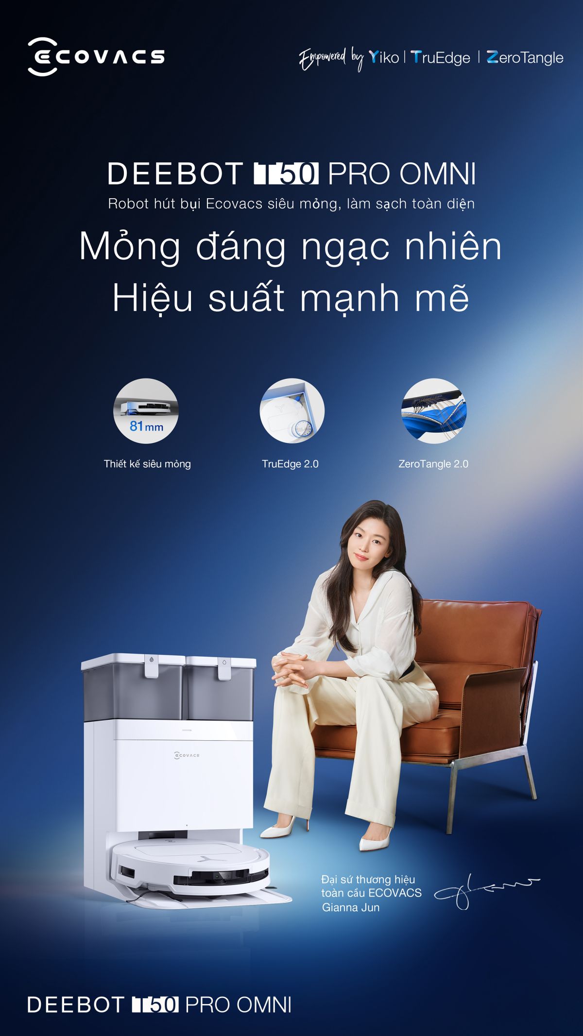 Ecovacs T50 Pro OMNI