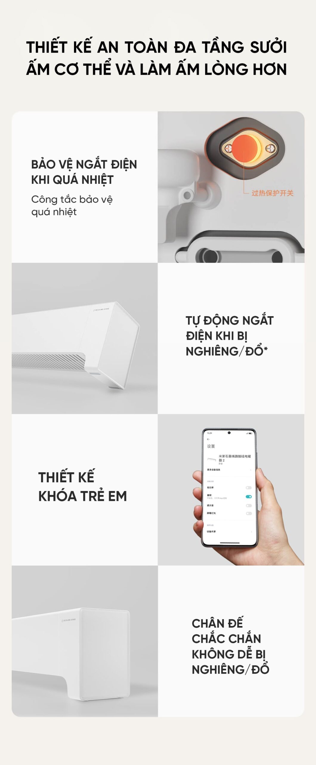 Máy Sưởi Xiaomi Mijia Graphene 2 TJXDNQ08ZM
