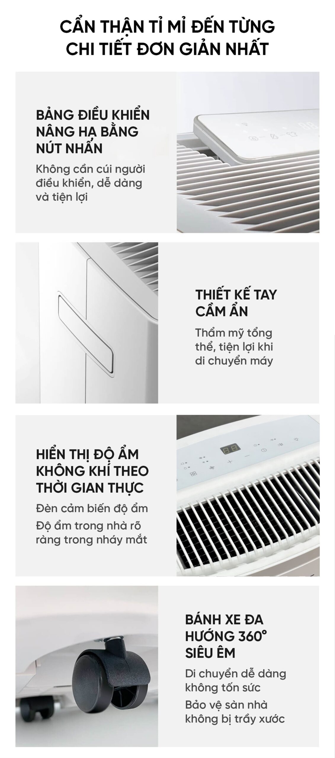 Máy Hút Ẩm Thông Minh Xiaomi NWT 30L Quốc Tế