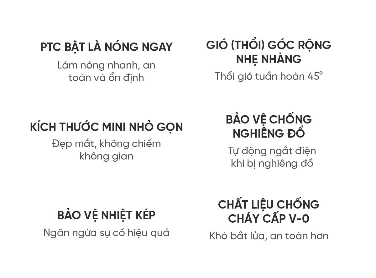 Quạt Sưởi Để Bàn Mini Xiaomi Mijia ZMNFJ01YM