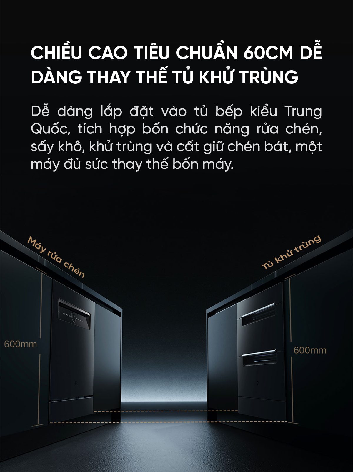 Máy rửa bát Xiaomi Mijia S1 12 bộ