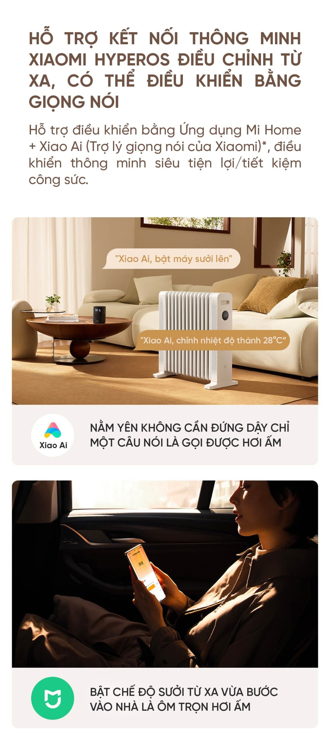 Máy Sưởi Dầu Xiaomi Mijia Graphene YTDNQ01ZM 2200W