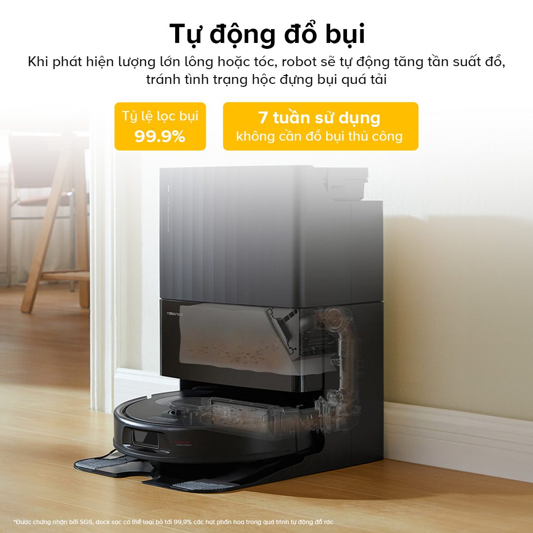 Robot hút bụi Roborock QR 798【Nhắn tin giảm giá thêm】