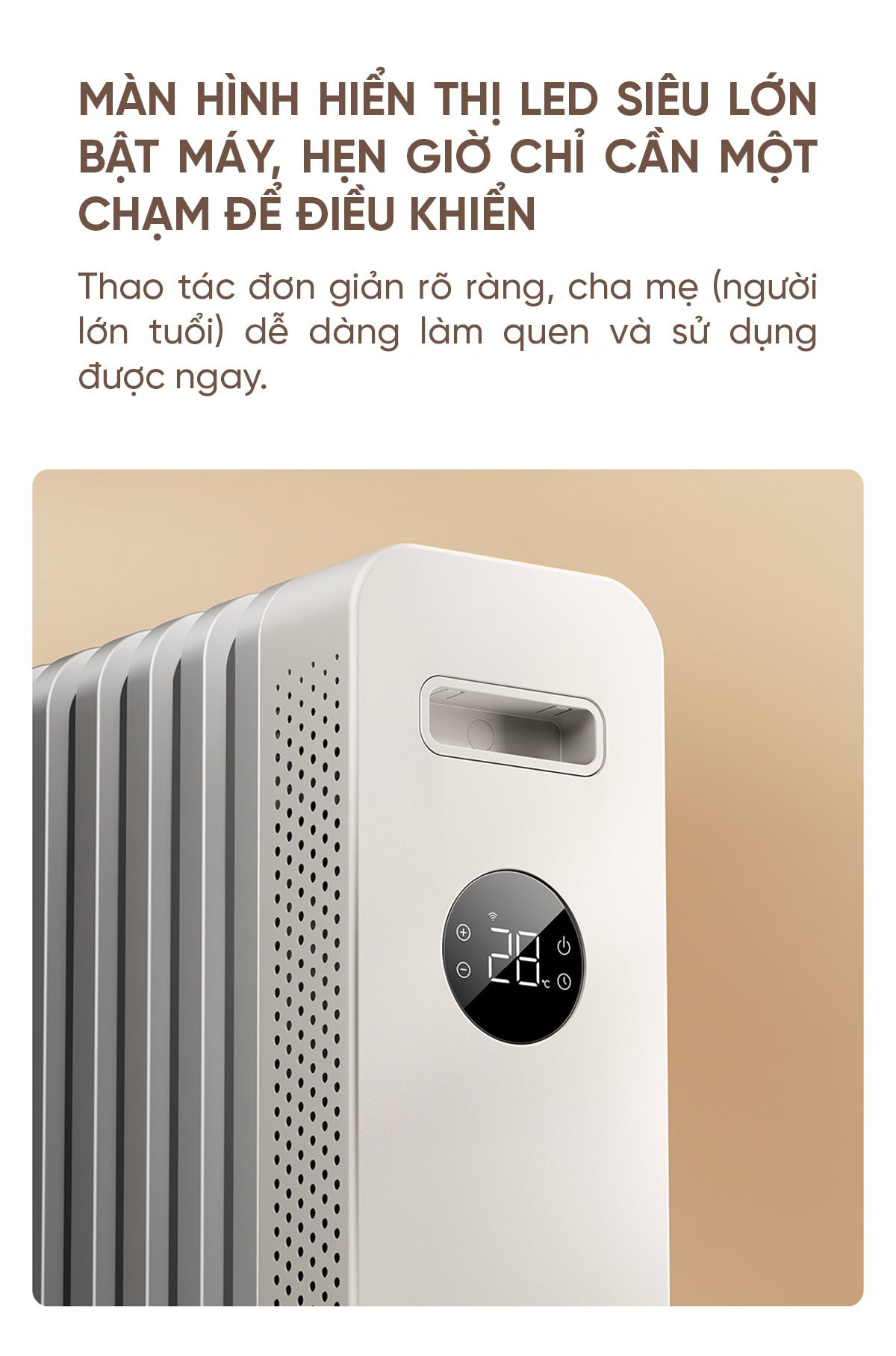 Máy Sưởi Dầu Xiaomi Mijia Graphene YTDNQ01ZM 2200W