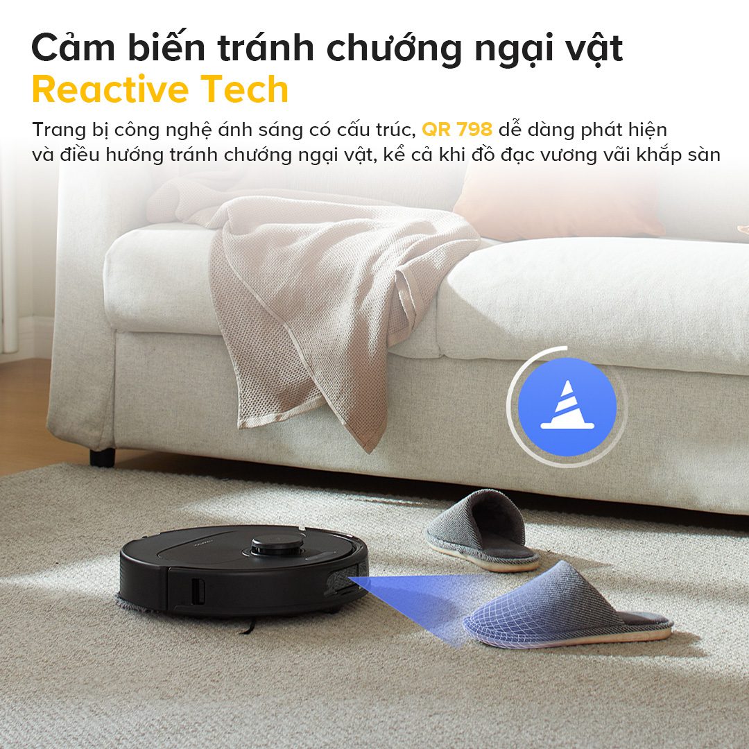 Robot hút bụi Roborock QR 798【Nhắn tin giảm giá thêm】