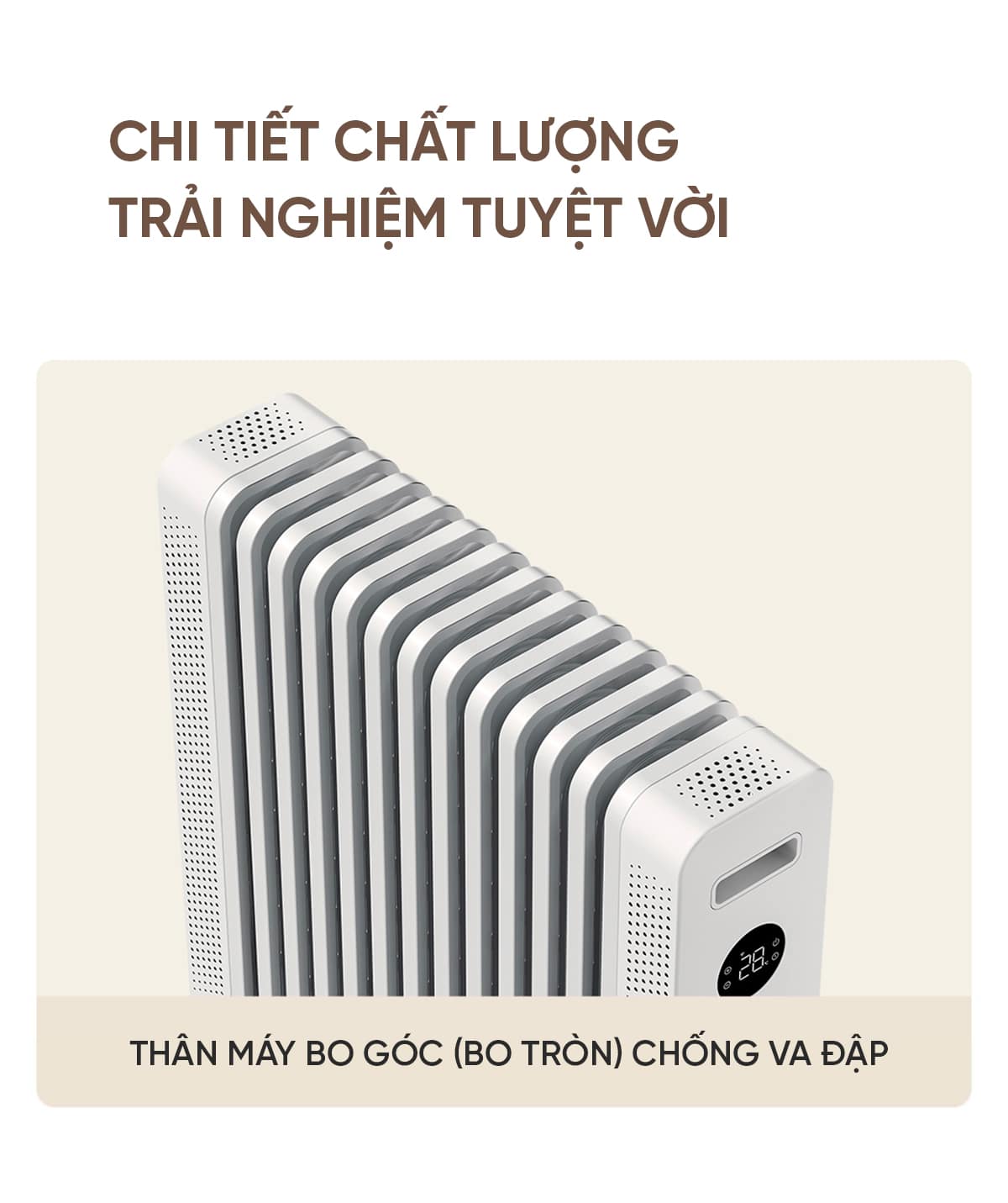 Máy Sưởi Dầu Xiaomi Mijia Graphene YTDNQ01ZM 2200W
