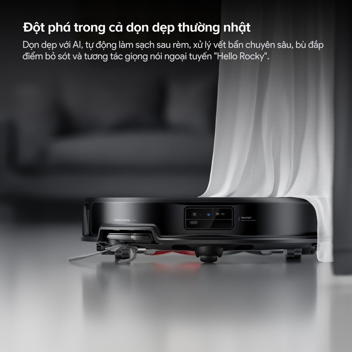 Robot hút bụi Roborock Saros 20 Sonic