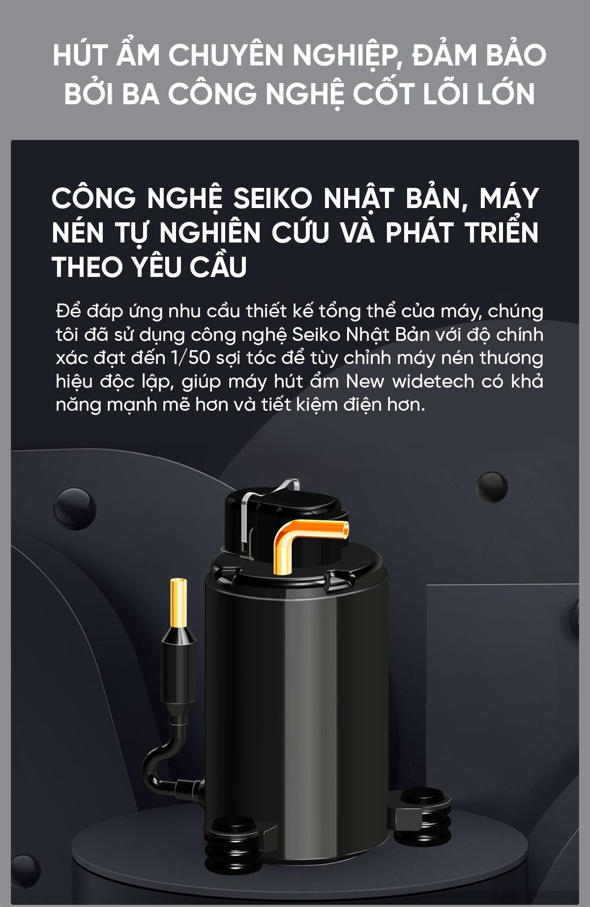 Máy Hút Ẩm Thông Minh Xiaomi NWT 18L Kèm Lưới Lọc Kháng Khuẩn