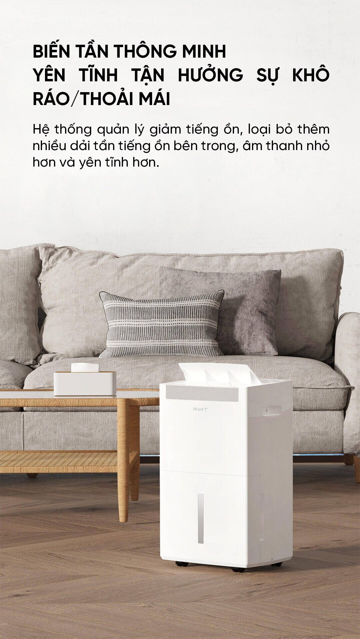 Máy hút ẩm Xiaomi New WideTech 35L