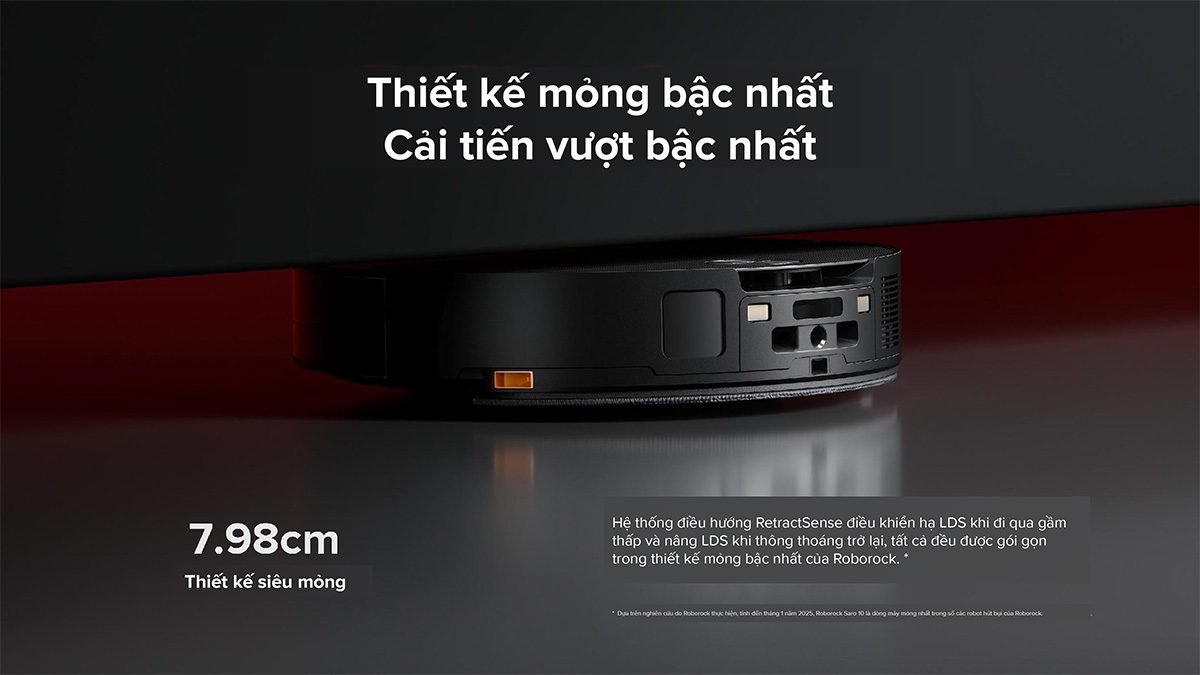 Robot hút bụi Roborock Saros 10【Nhắn tin giảm giá thêm】