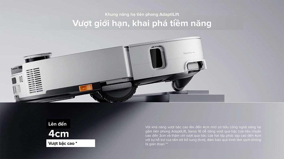 Robot hút bụi Roborock Saros 10【Nhắn tin giảm giá thêm】