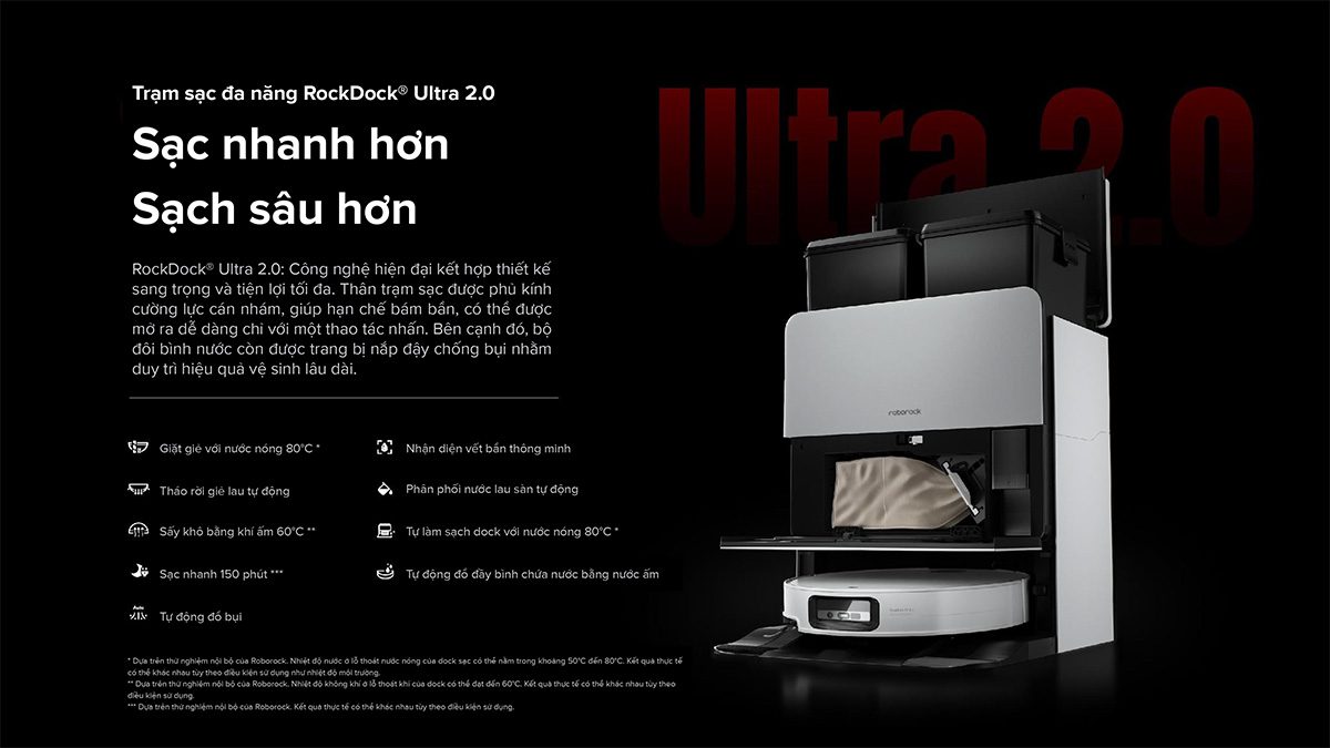 Robot hút bụi Roborock Saros 10【Nhắn tin giảm giá thêm】
