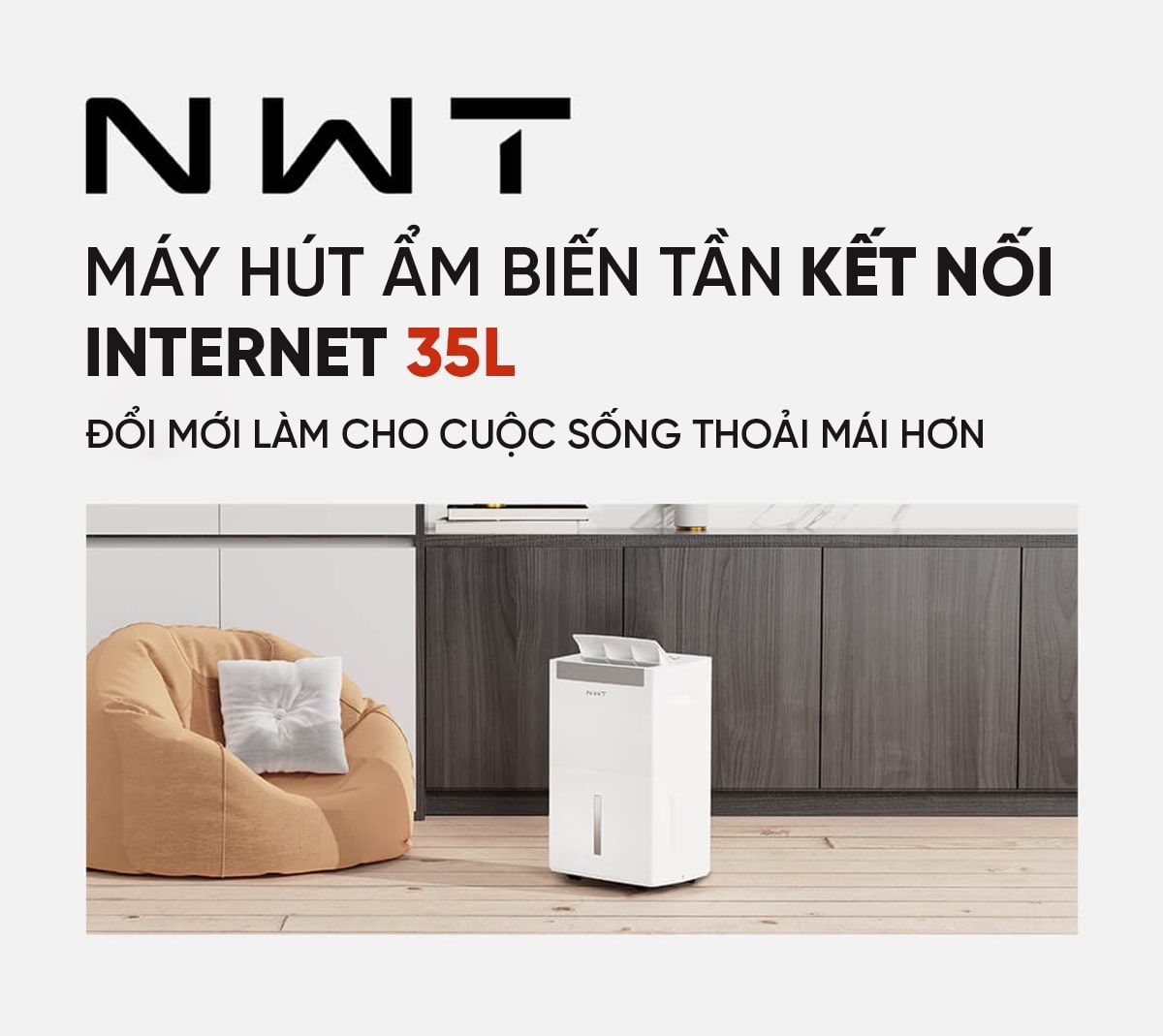 Máy hút ẩm Xiaomi New WideTech 35L