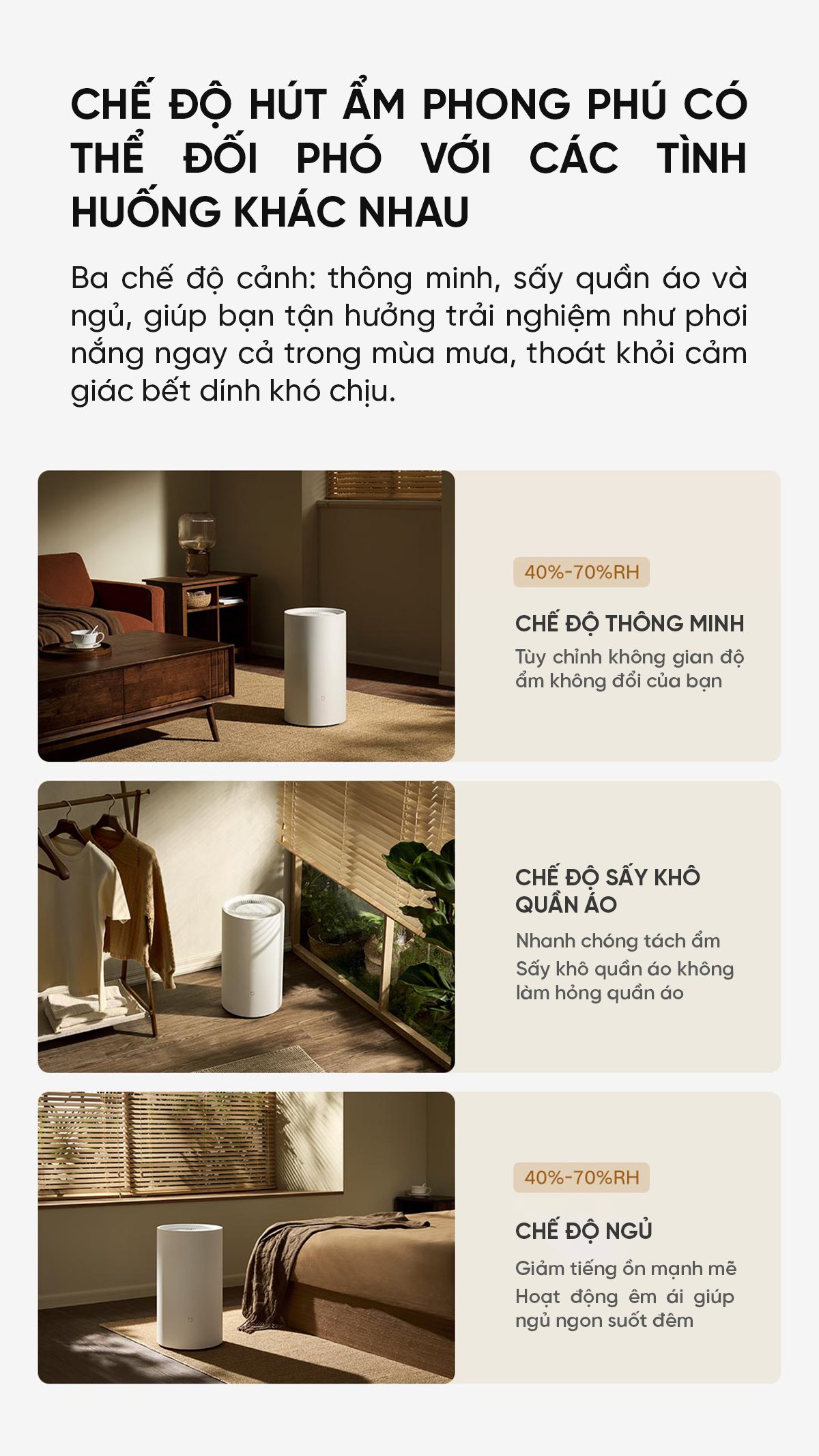 Máy hút ẩm thông minh Xiaomi Mijia 13L