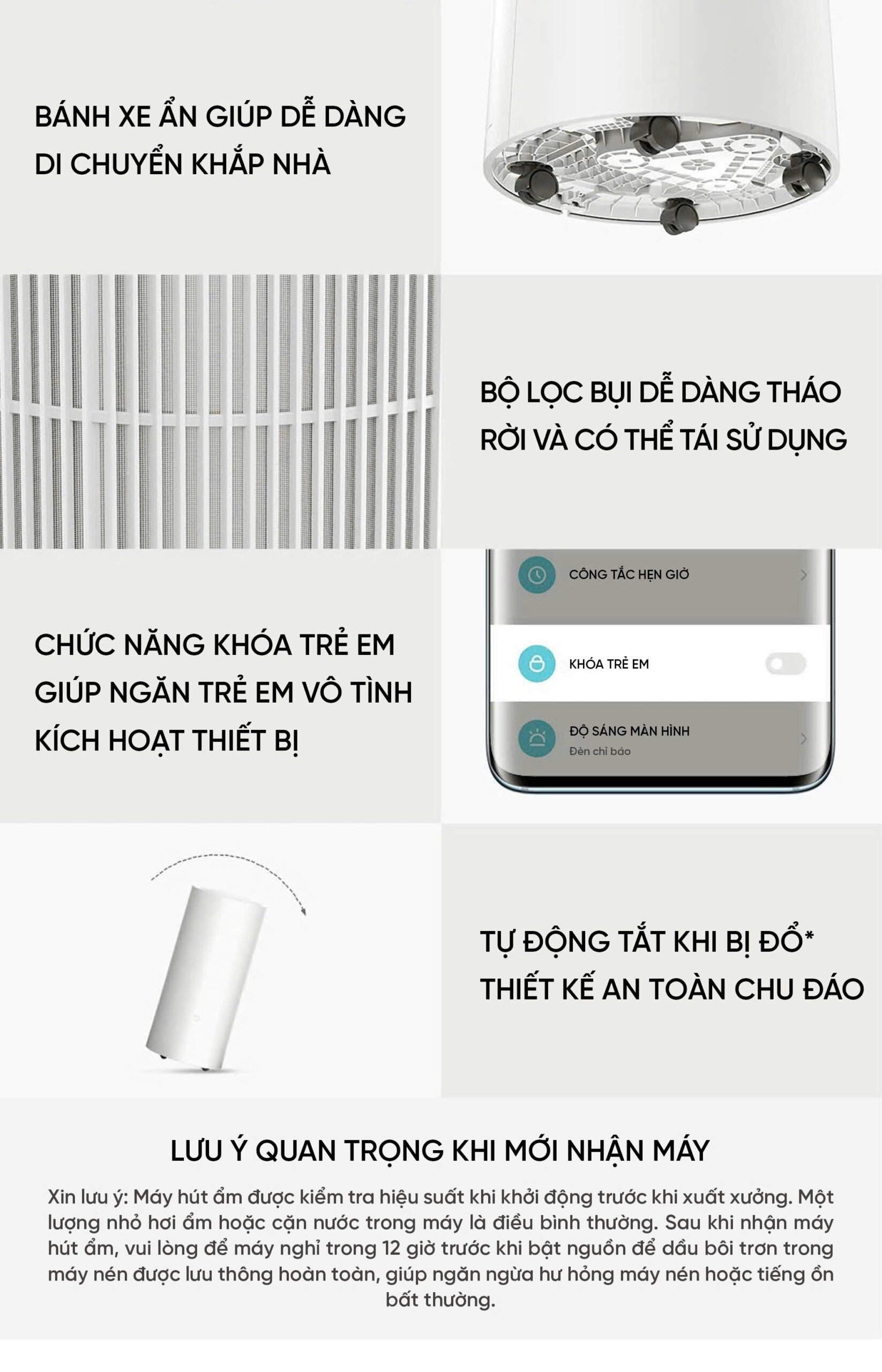 Máy hút ẩm thông minh Xiaomi Mijia 22L