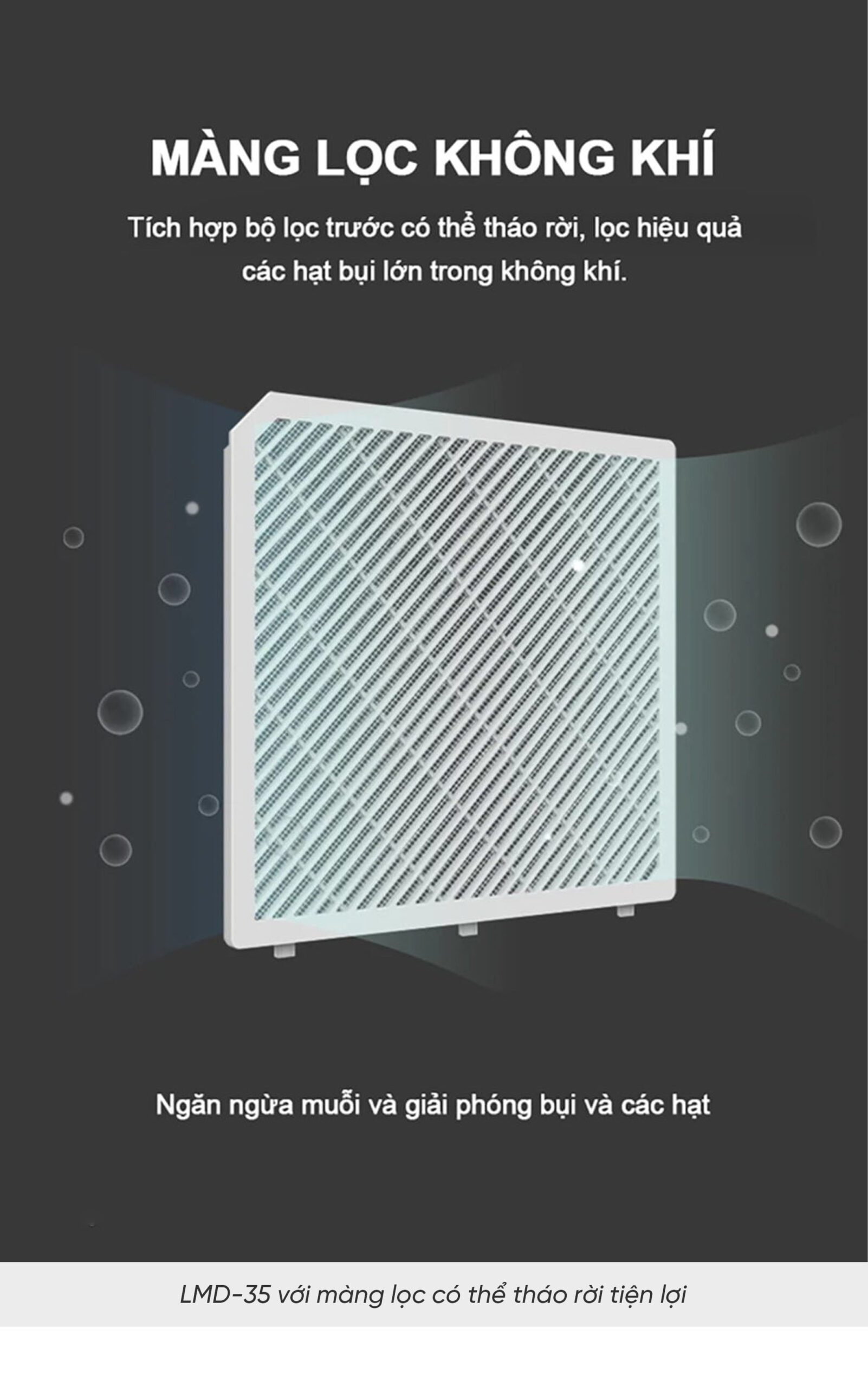 Máy hút ẩm Lumias LMD-35L 70m²