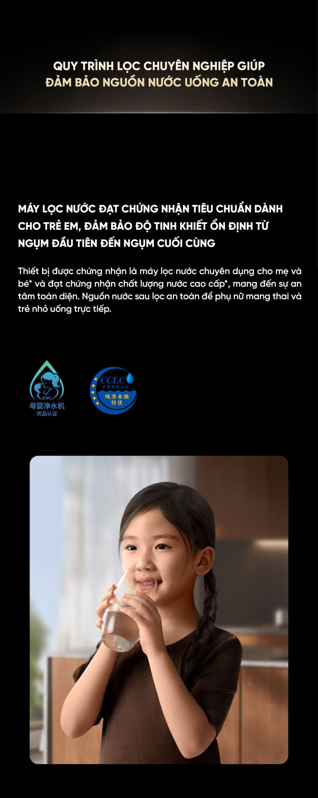 Máy lọc nước 1200G có nước nóng