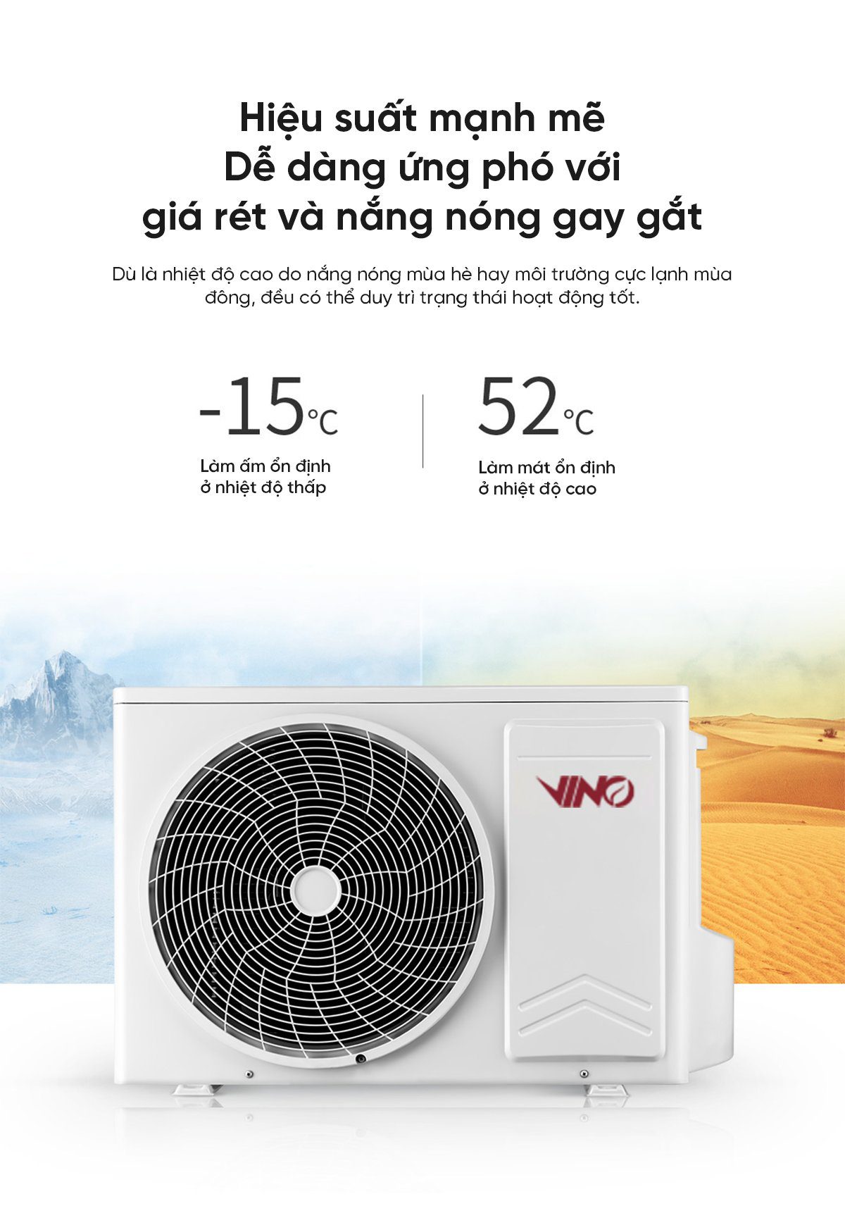 Điều hòa 2 chiều thông minh Xiaomi Vino 1.5HP Inverter KFR-35GW/V11AA2-3