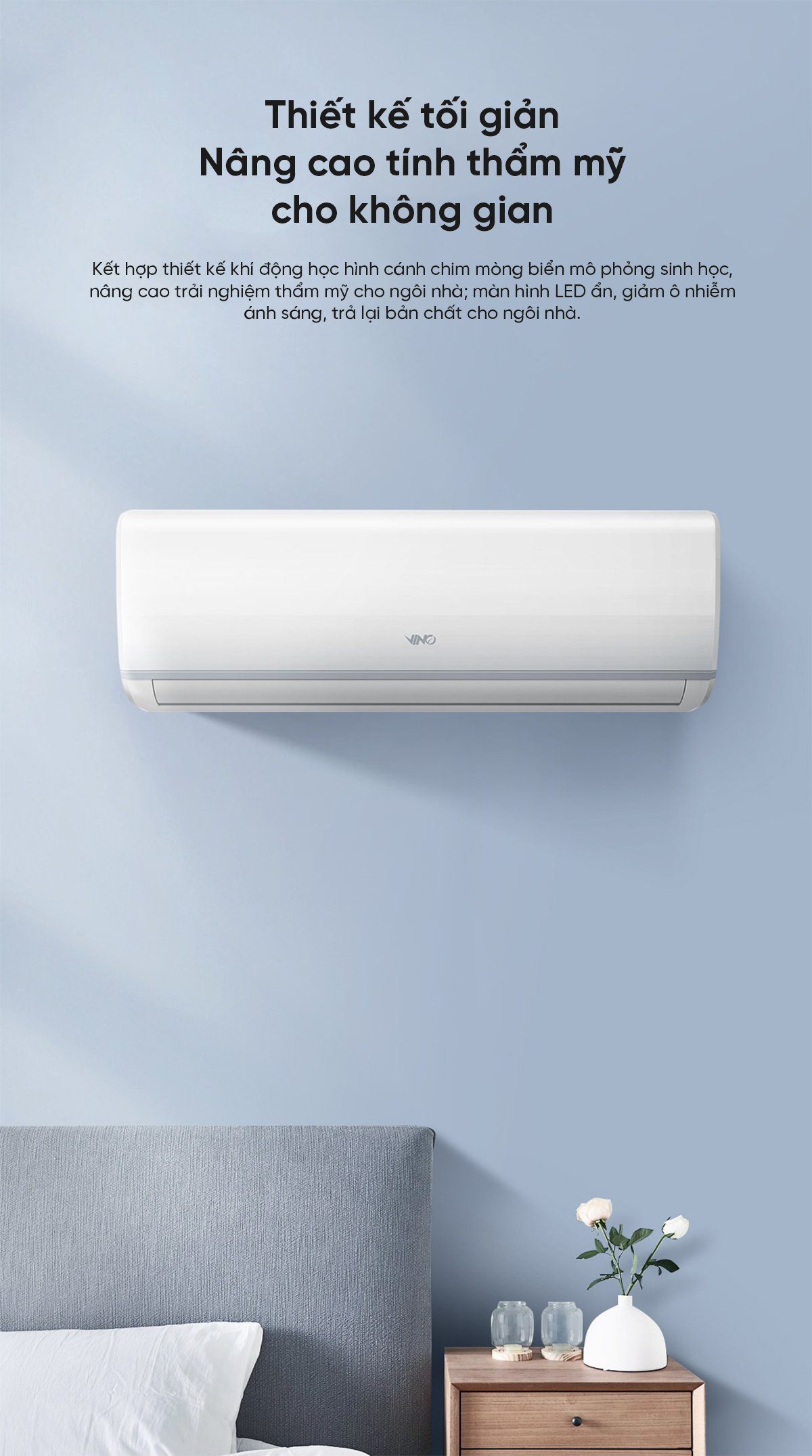 Điều hòa 2 chiều thông minh Xiaomi Vino 1.5HP Inverter KFR-35GW/V11AA2-3