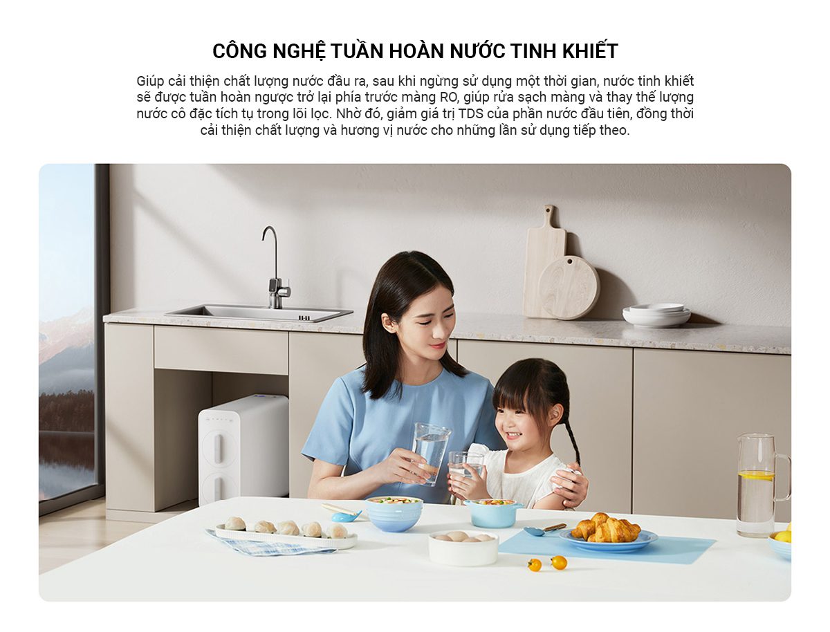Máy Lọc Nước Mijia 600G