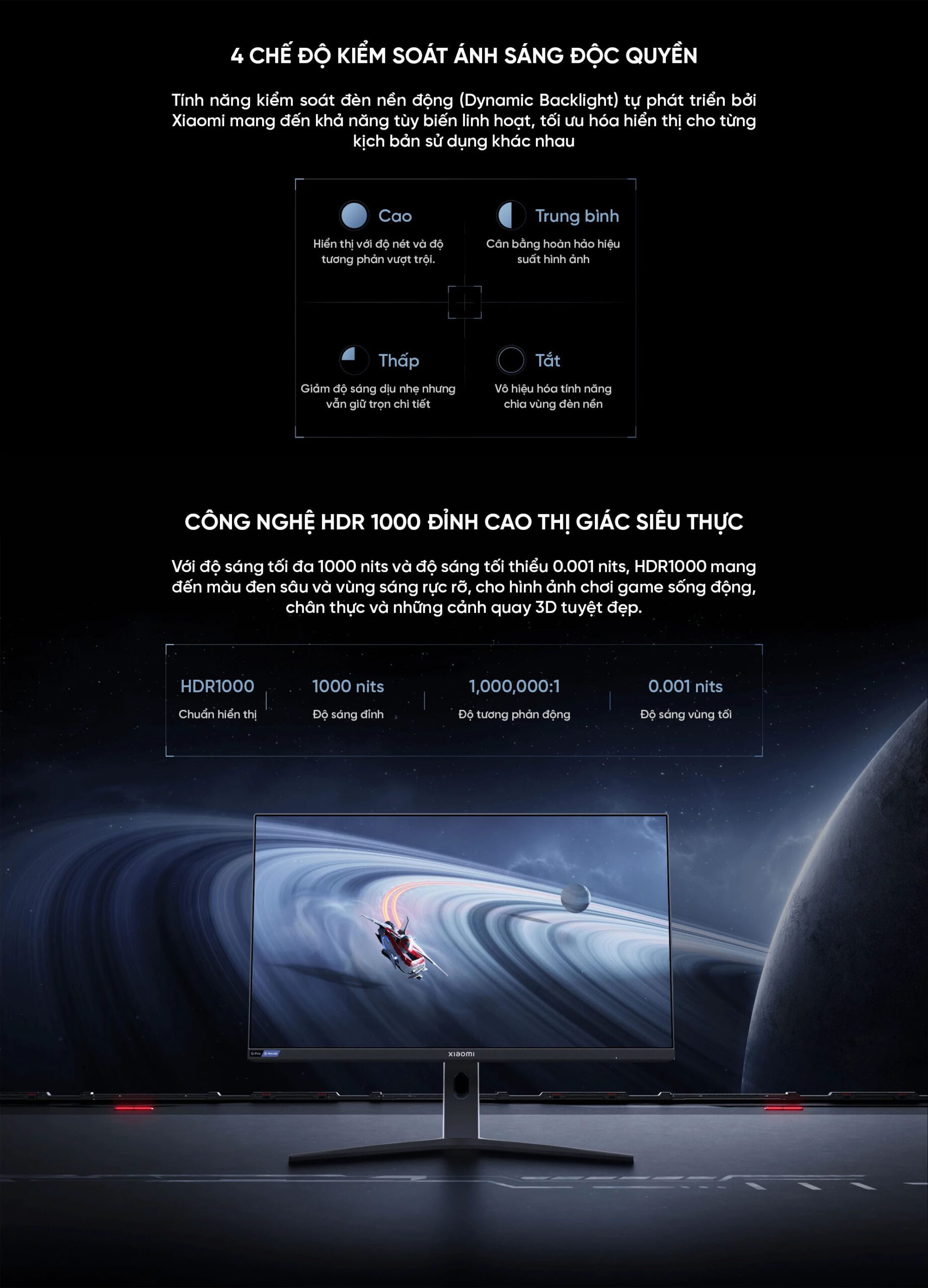 Màn Hình Xiaomi Mini LED Gaming Monitor G Pro 27i Xiaomi