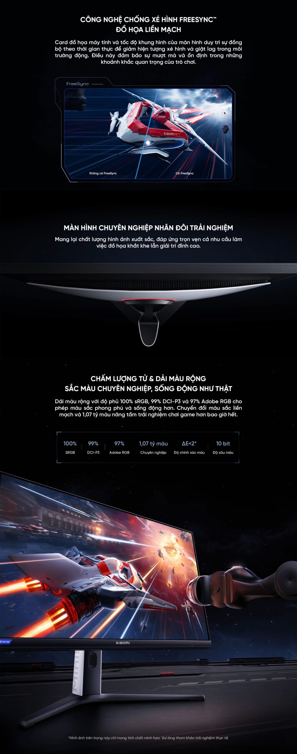 Màn Hình Xiaomi Mini LED Gaming Monitor G Pro 27i Xiaomi