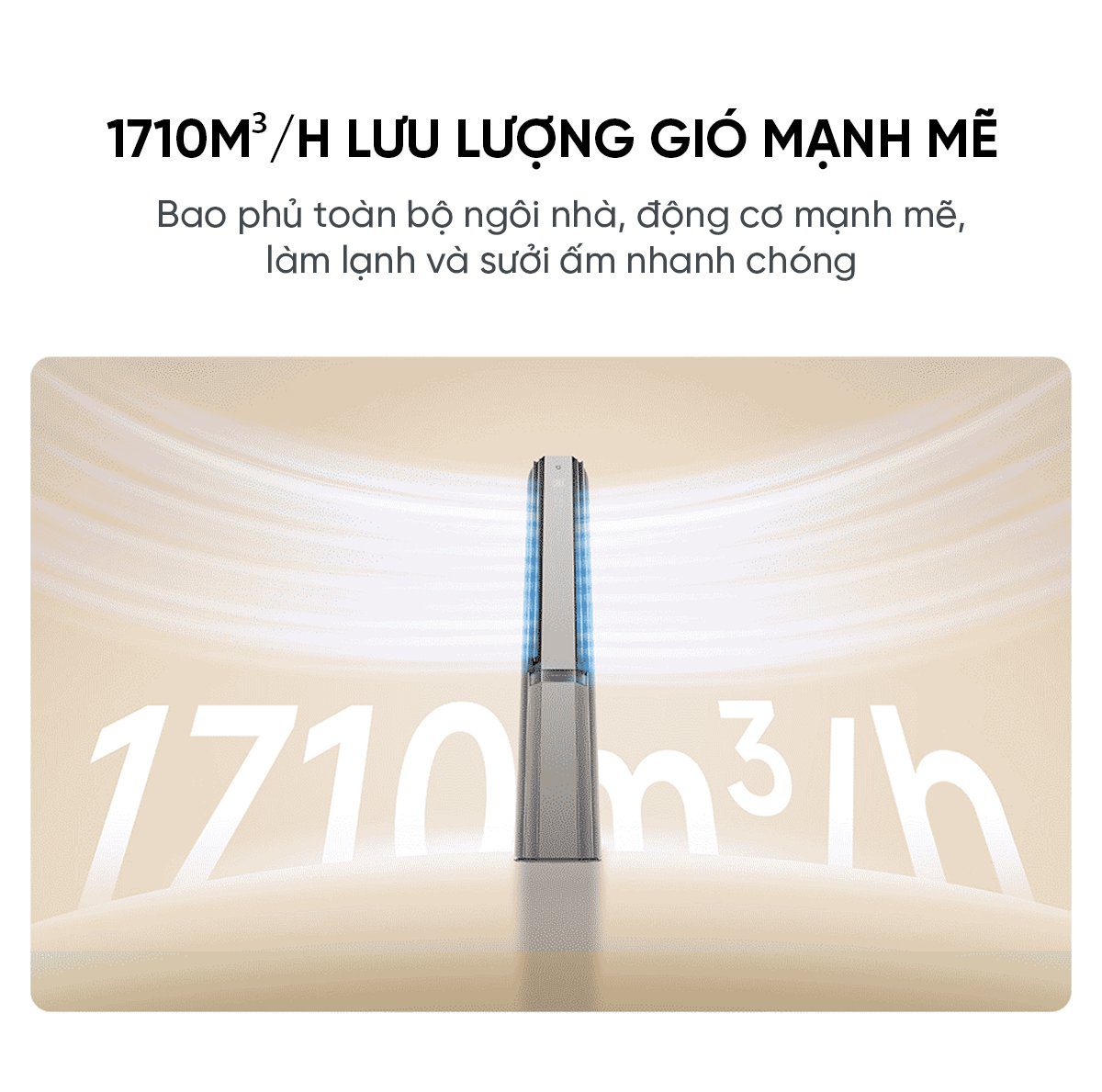 Điều hòa cây đứng Xiaomi Mijia 72LW-NA11/M3A1 3HP 2 chiều Tiết kiệm điện