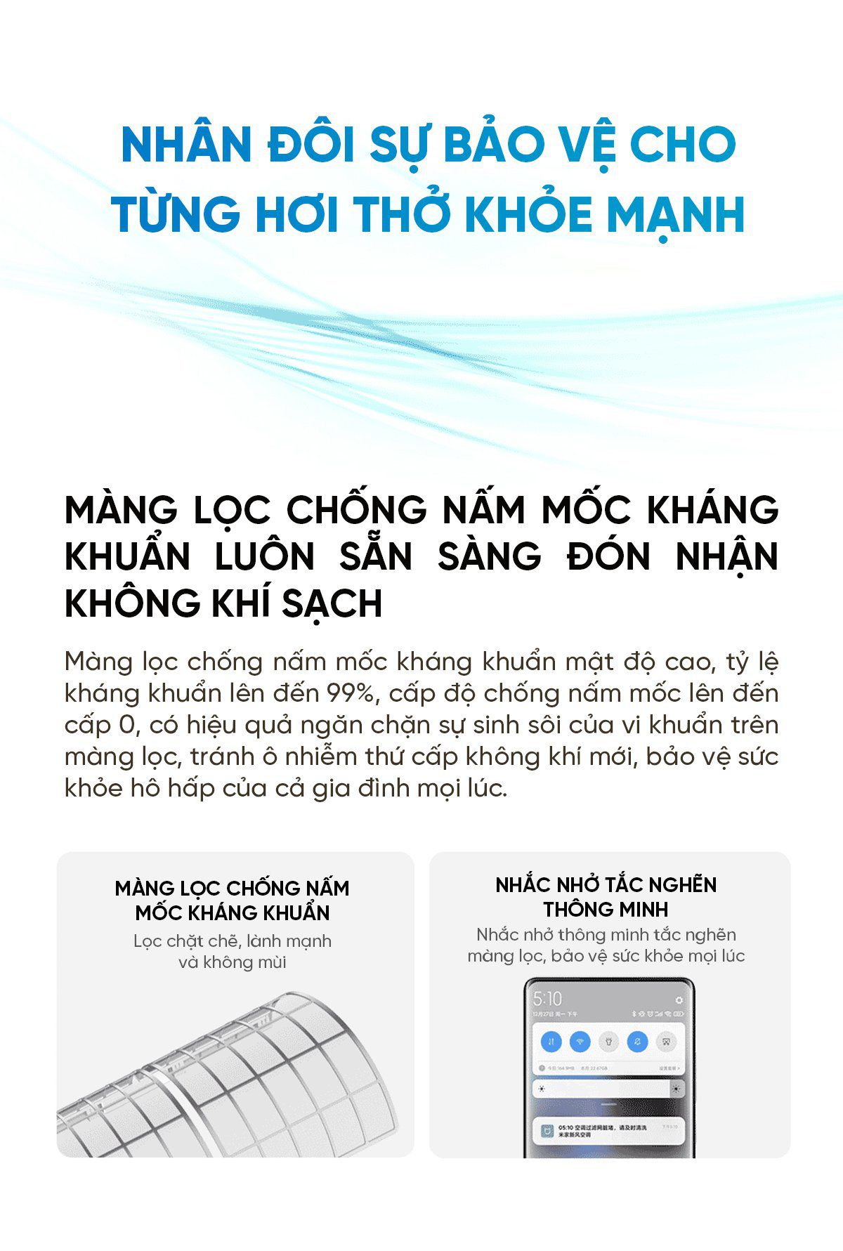 Điều hòa cây đứng Xiaomi Mijia 72LW-NA11/M3A1 3HP 2 chiều Tiết kiệm điện