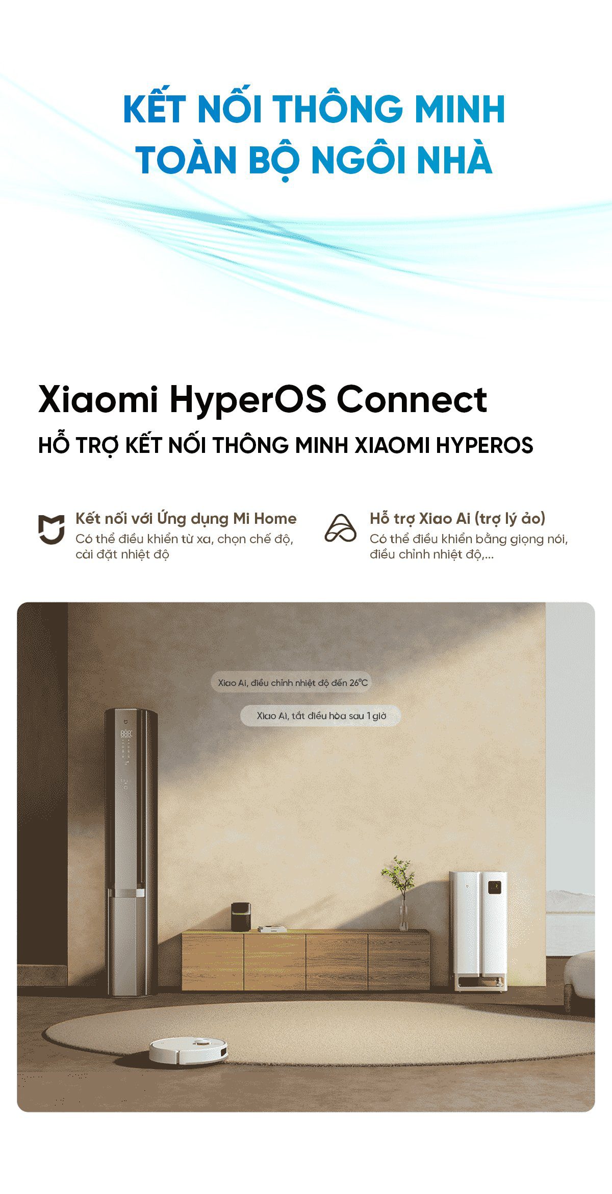 Điều hòa cây đứng Xiaomi Mijia 72LW-NA11/M3A1 3HP 2 chiều Tiết kiệm điện