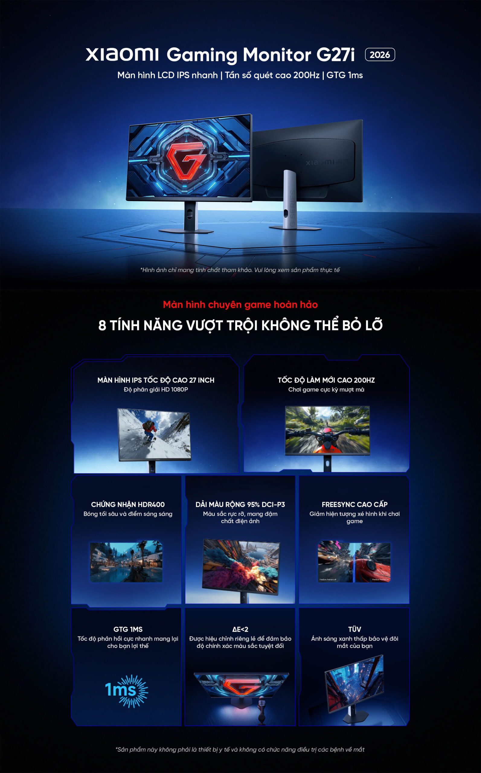 Màn Hình Xiaomi Gaming Monitor G27i 2026 - Xiaomi Global