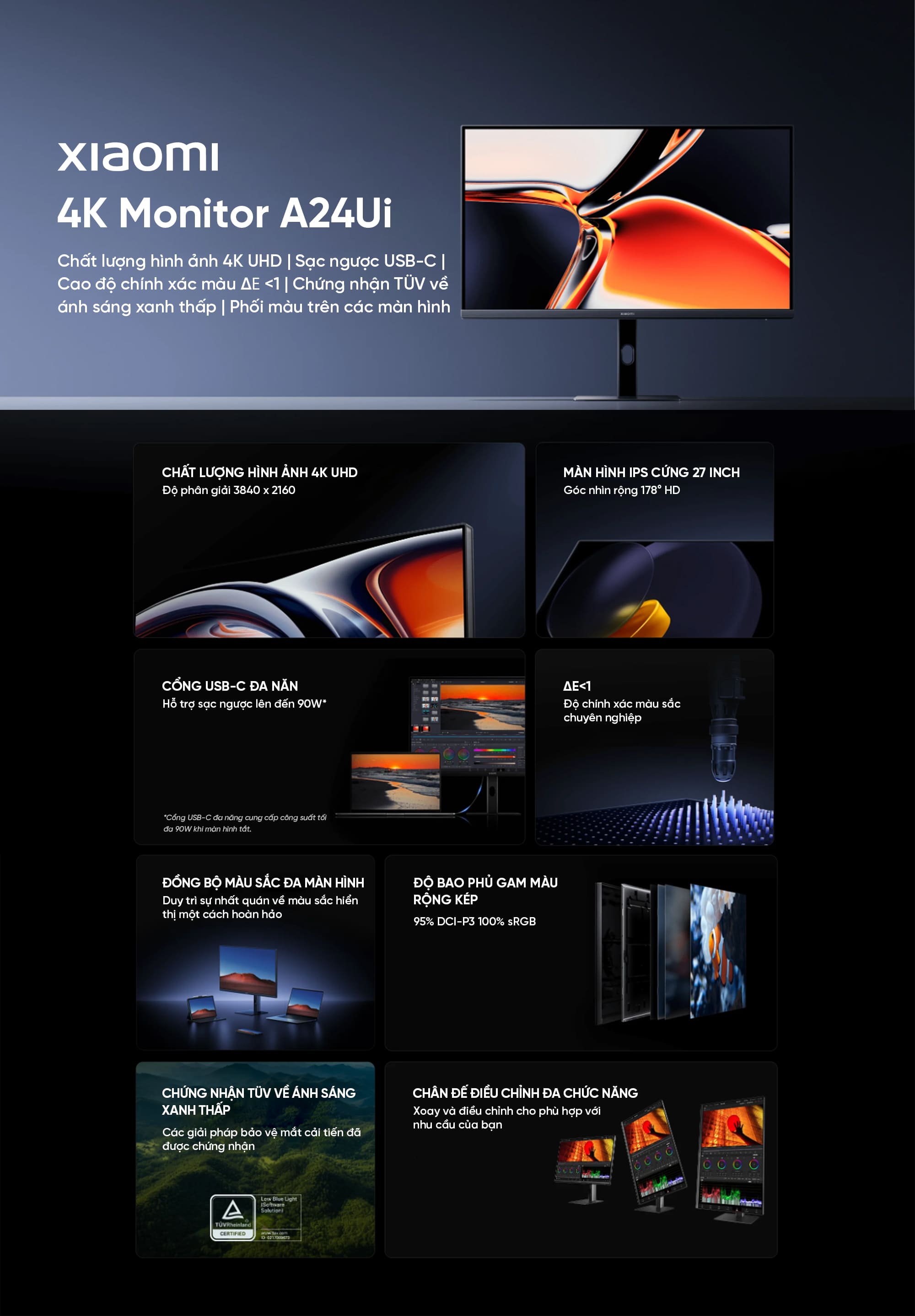 Xiaomi 4K Monitor A27Ui