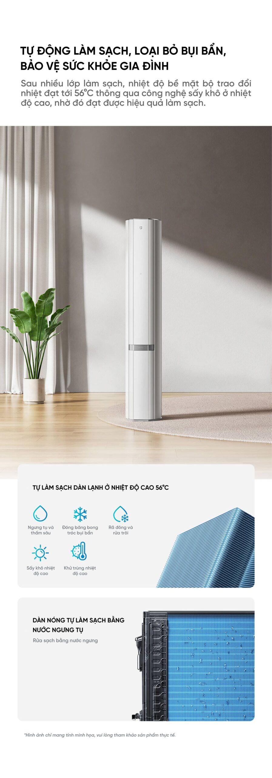 Điều Hoà Cây Đứng Xiaomi 72LW-NA11/M2A1 3HP Thiết Kế Mới