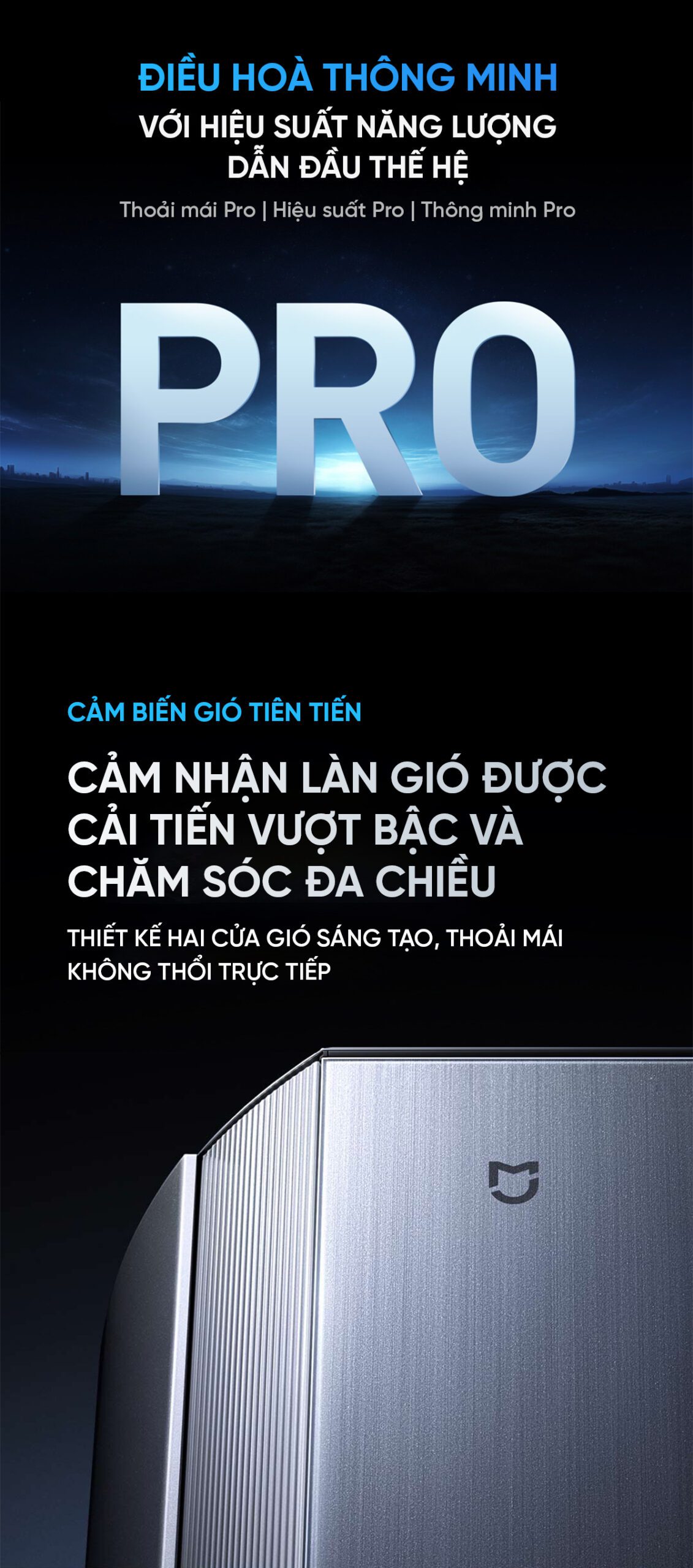 Điều hòa cây đứng Xiaomi Mijia Pro 3Hp Cấp khí tươi KFR-72LW-NA11 / F1A1