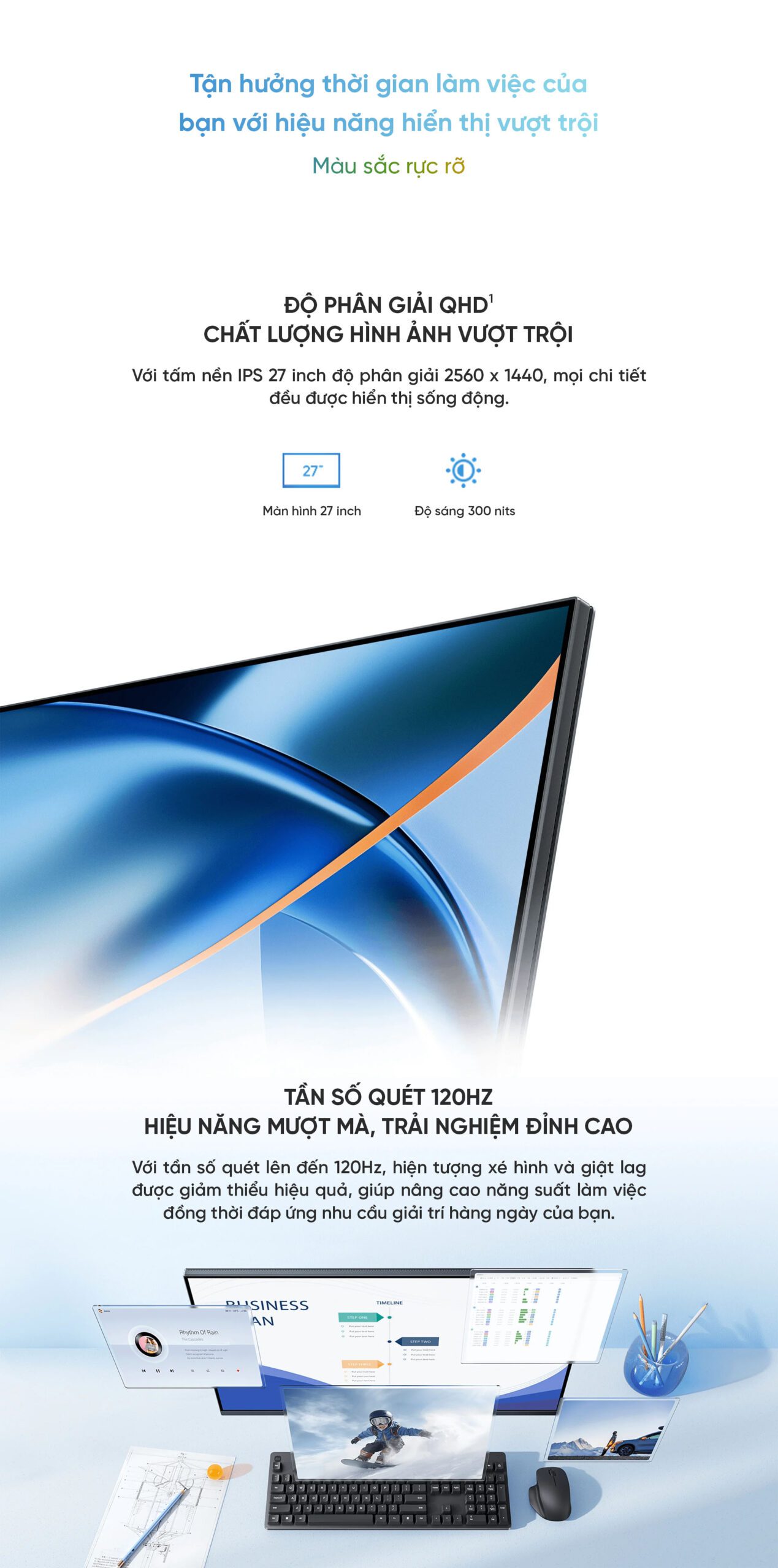 Màn hình Xiaomi 2K Monitor A27Qi 2026 | Xiaomi