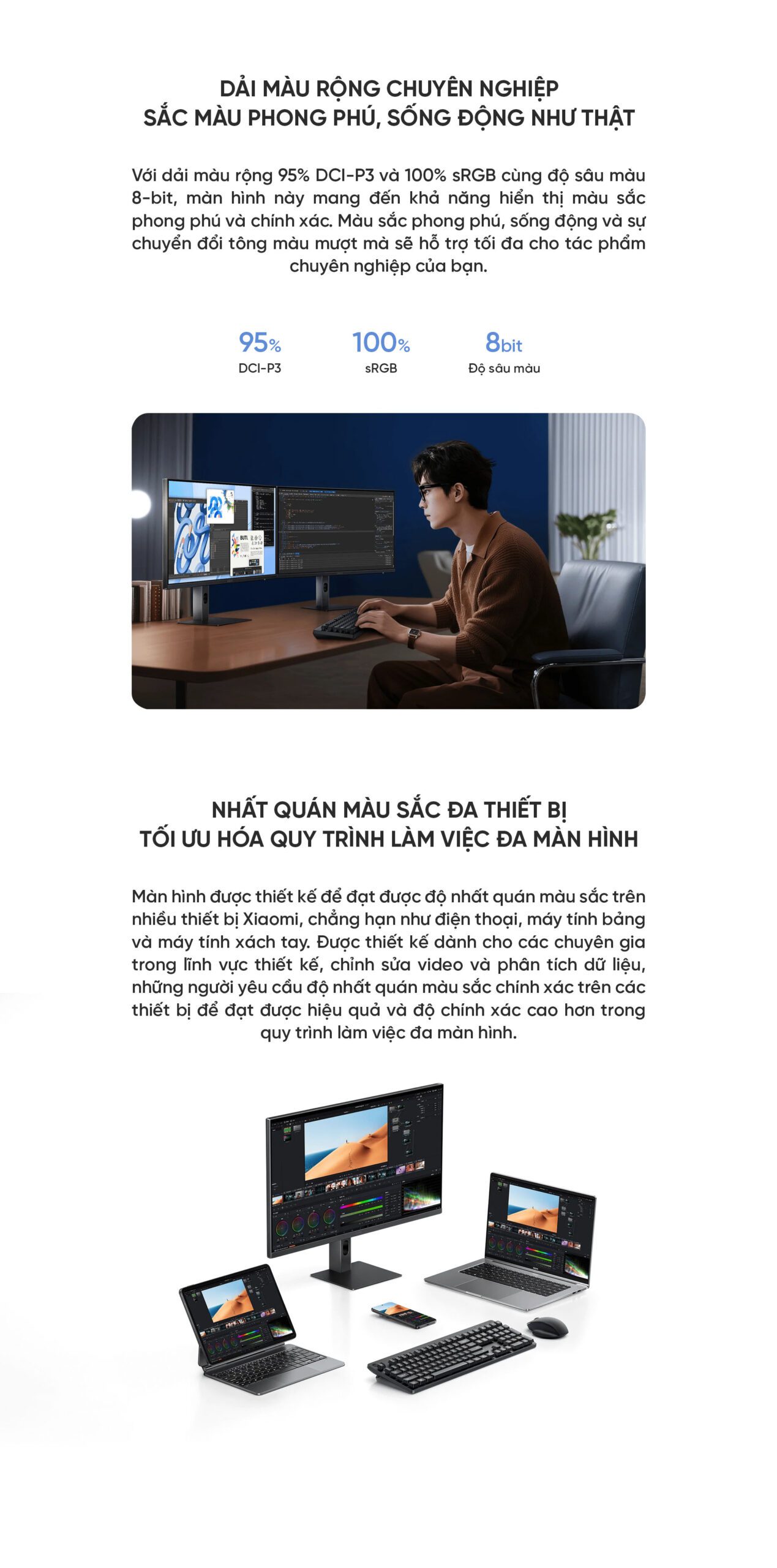 Màn hình Xiaomi 2K Monitor A27Qi 2026 | Xiaomi
