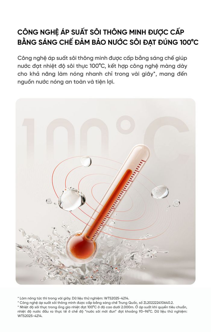 Máy lọc nước để bàn Mijia - Hiệu quả lọc nước cấp 1