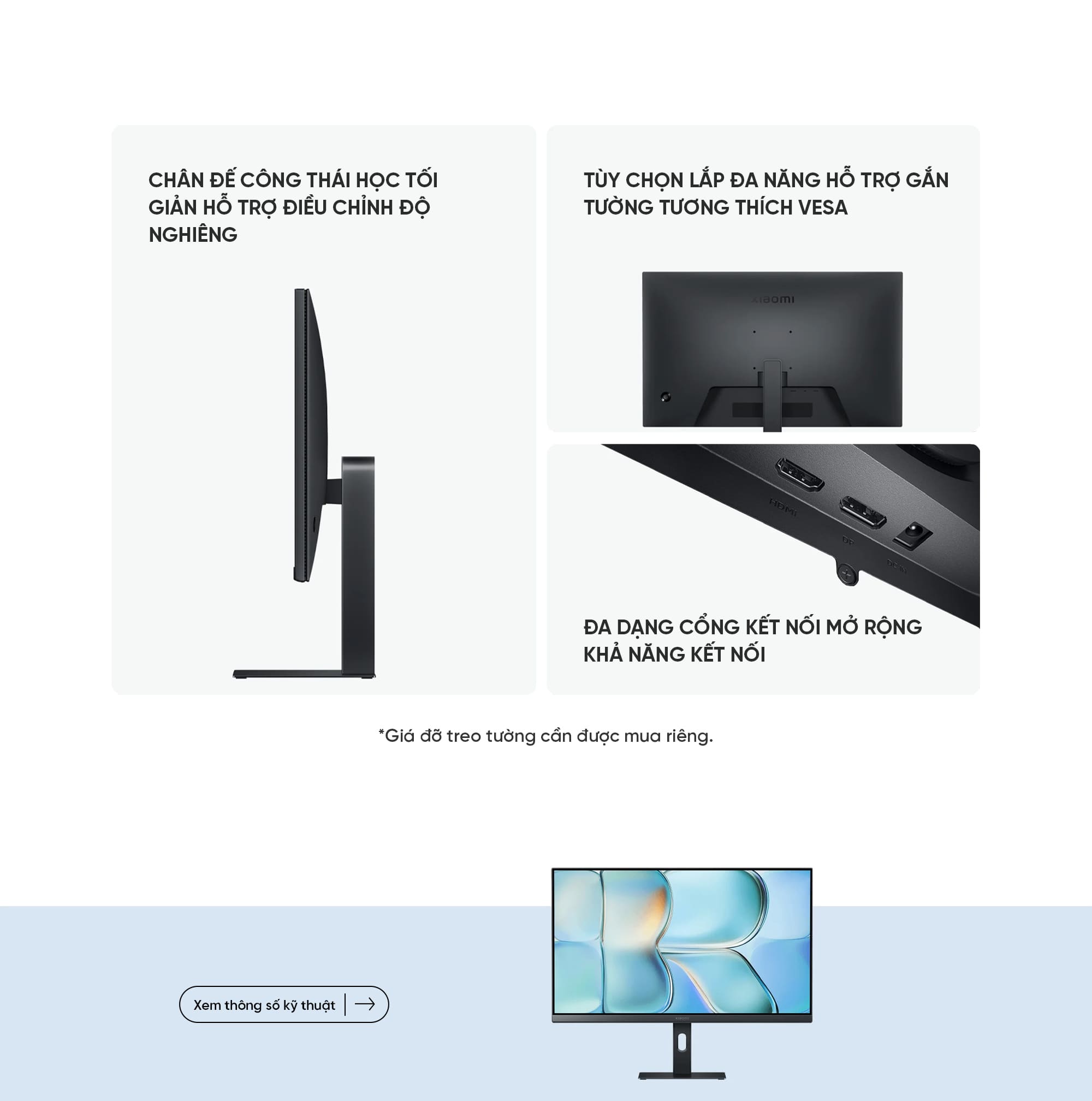 Màn Hình Xiaomi Monitor A24i 2026 | Xiaomi