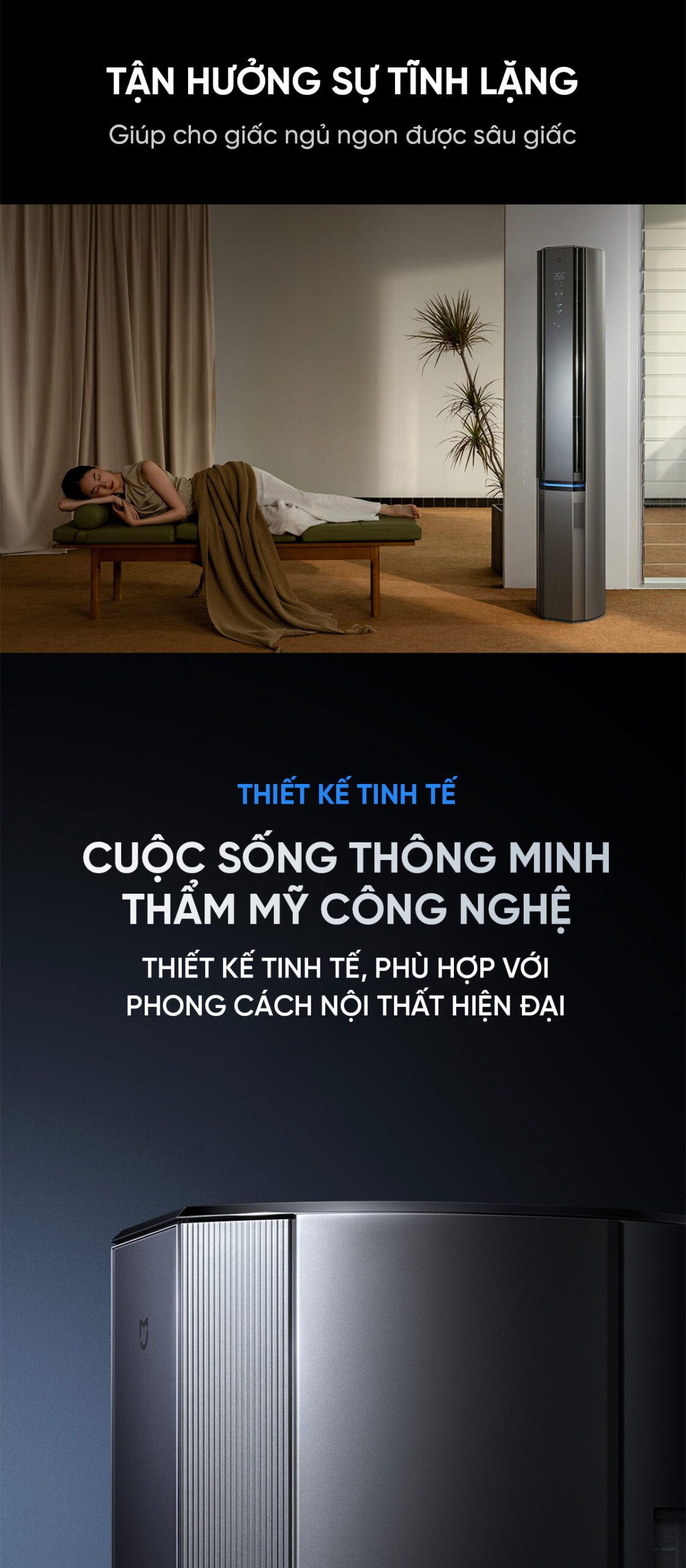 Điều hòa cây đứng Xiaomi Mijia Pro 3Hp Cấp khí tươi KFR-72LW-NA11 / F1A1