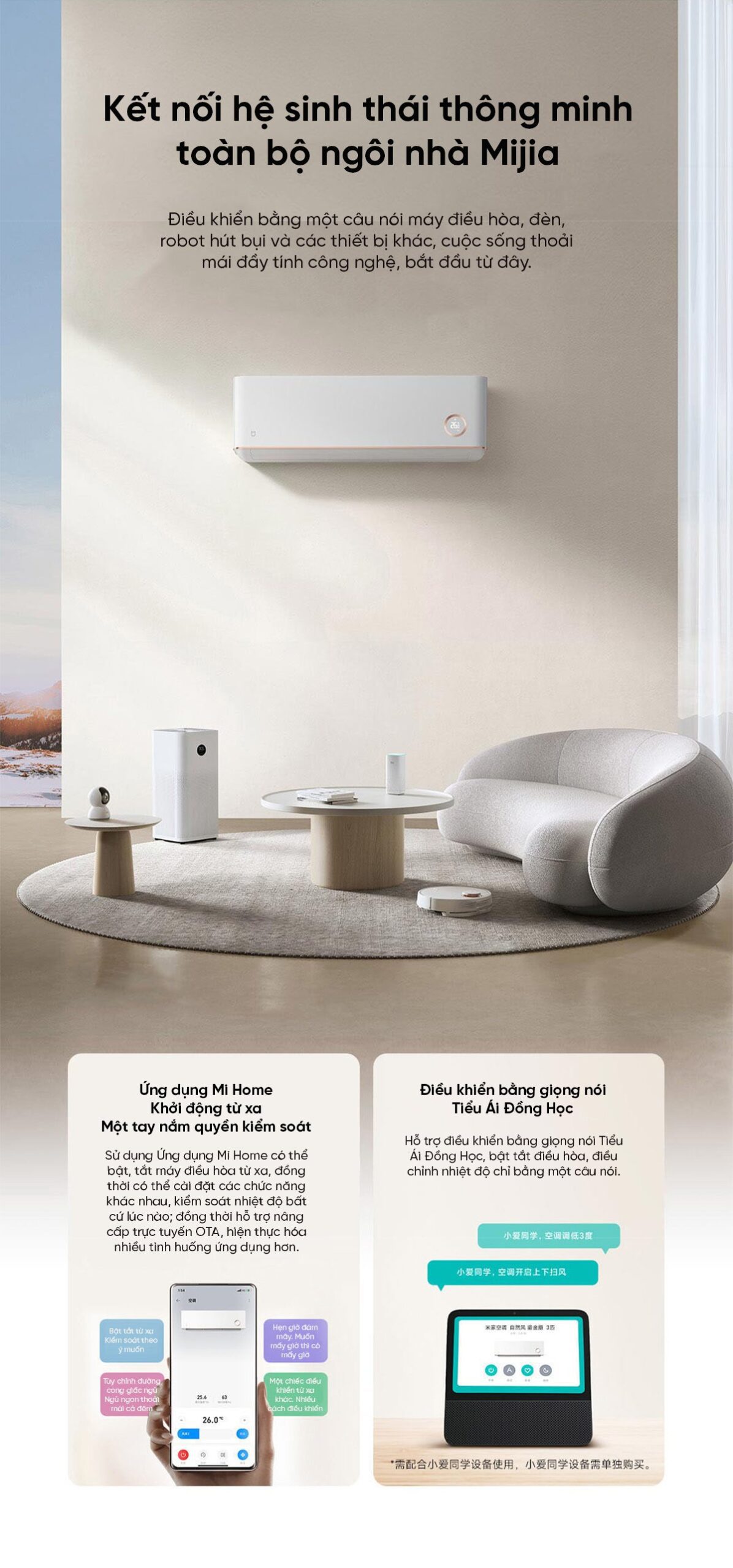 Điều hòa Xiaomi Mijia KFR-72GW/D1A2 3HP 2 chiều