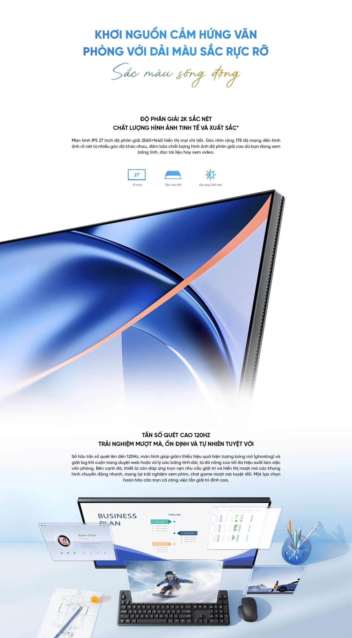 Màn Hình Máy Tính REDMI A27Q Type-C Phiên bản 2026